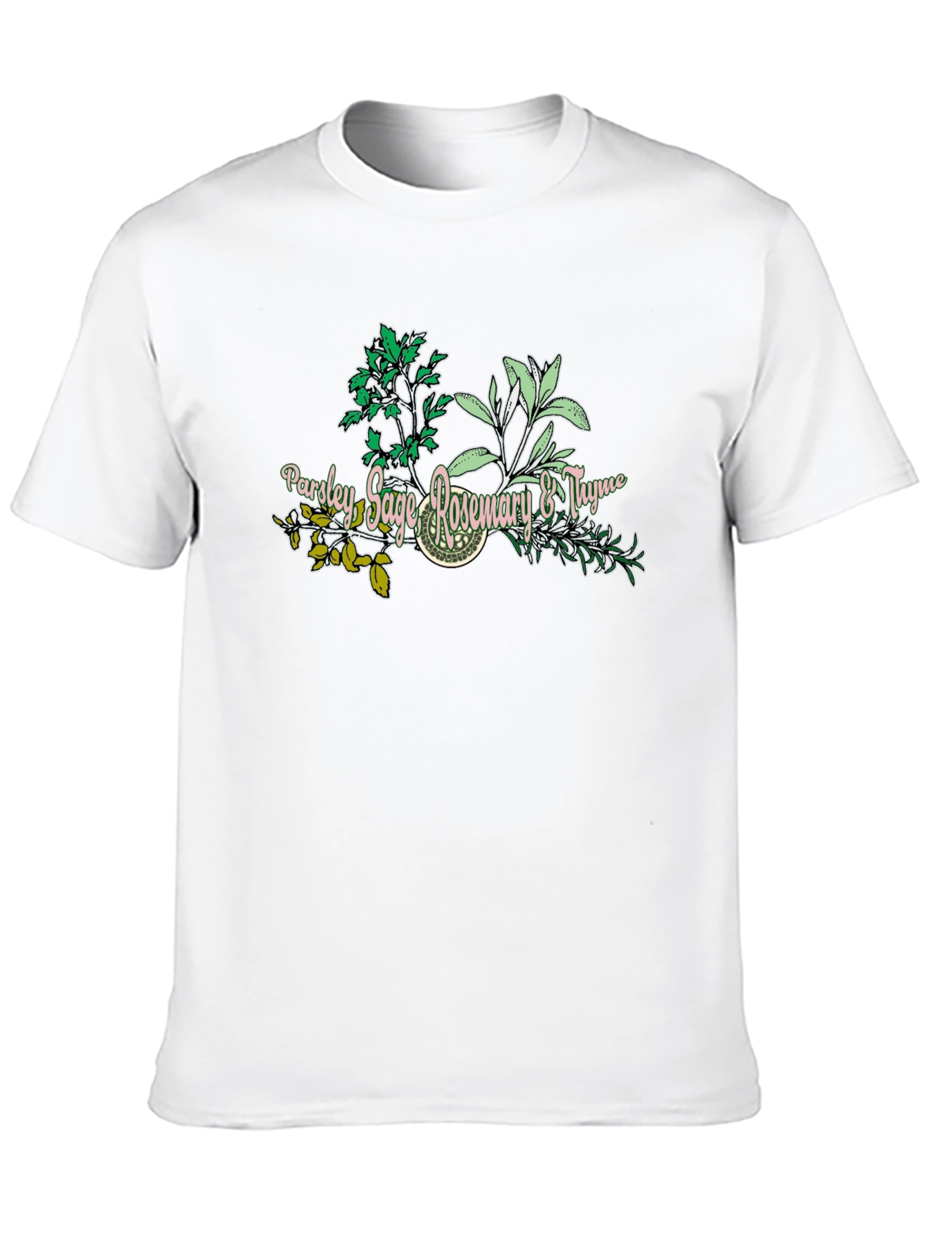 Herbal T-Shirt: Parsley Sage Rosemary Thyme