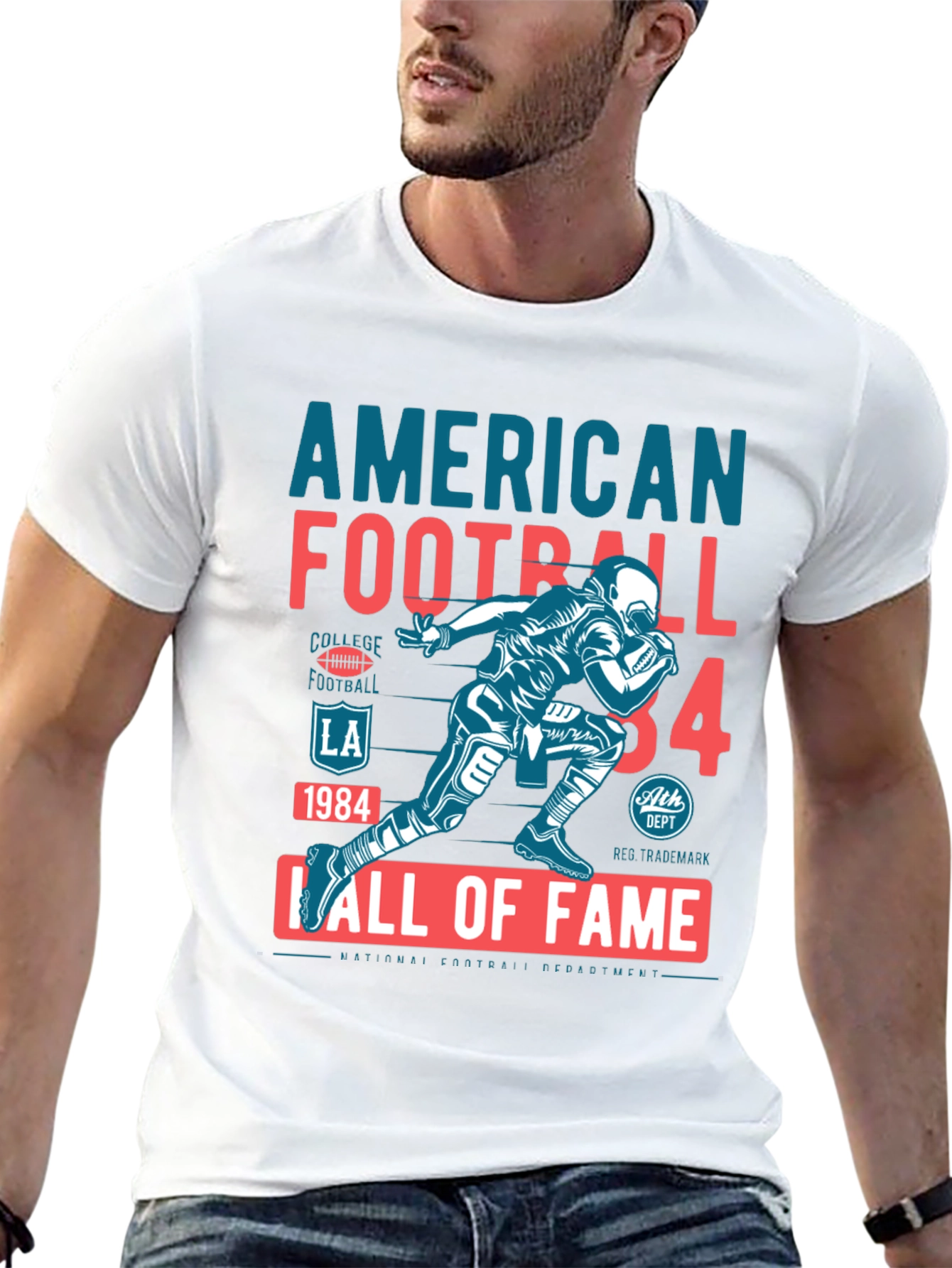 American Football Hall of Fame Graphic Tee
