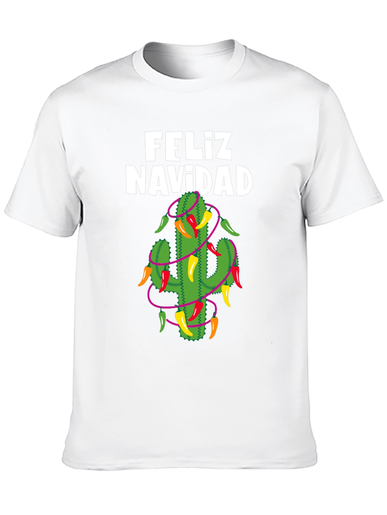 Feliz Navidad Cactus T-Shirt