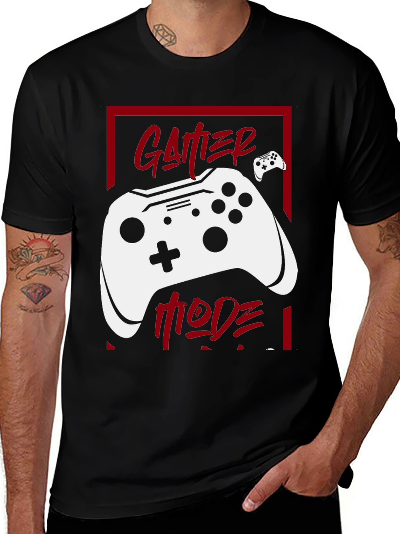 Gamer Mode T-Shirt - Controller Graphic Tee