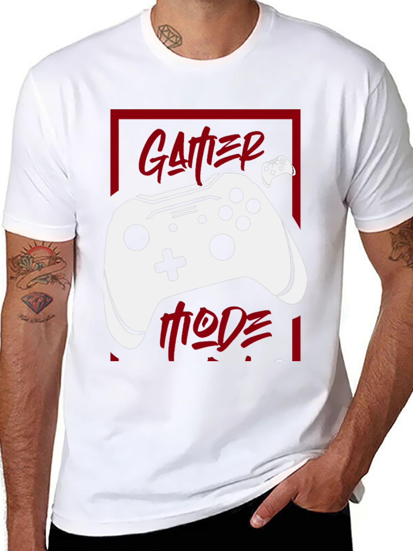 Gamer Mode T-Shirt - Controller Graphic Tee