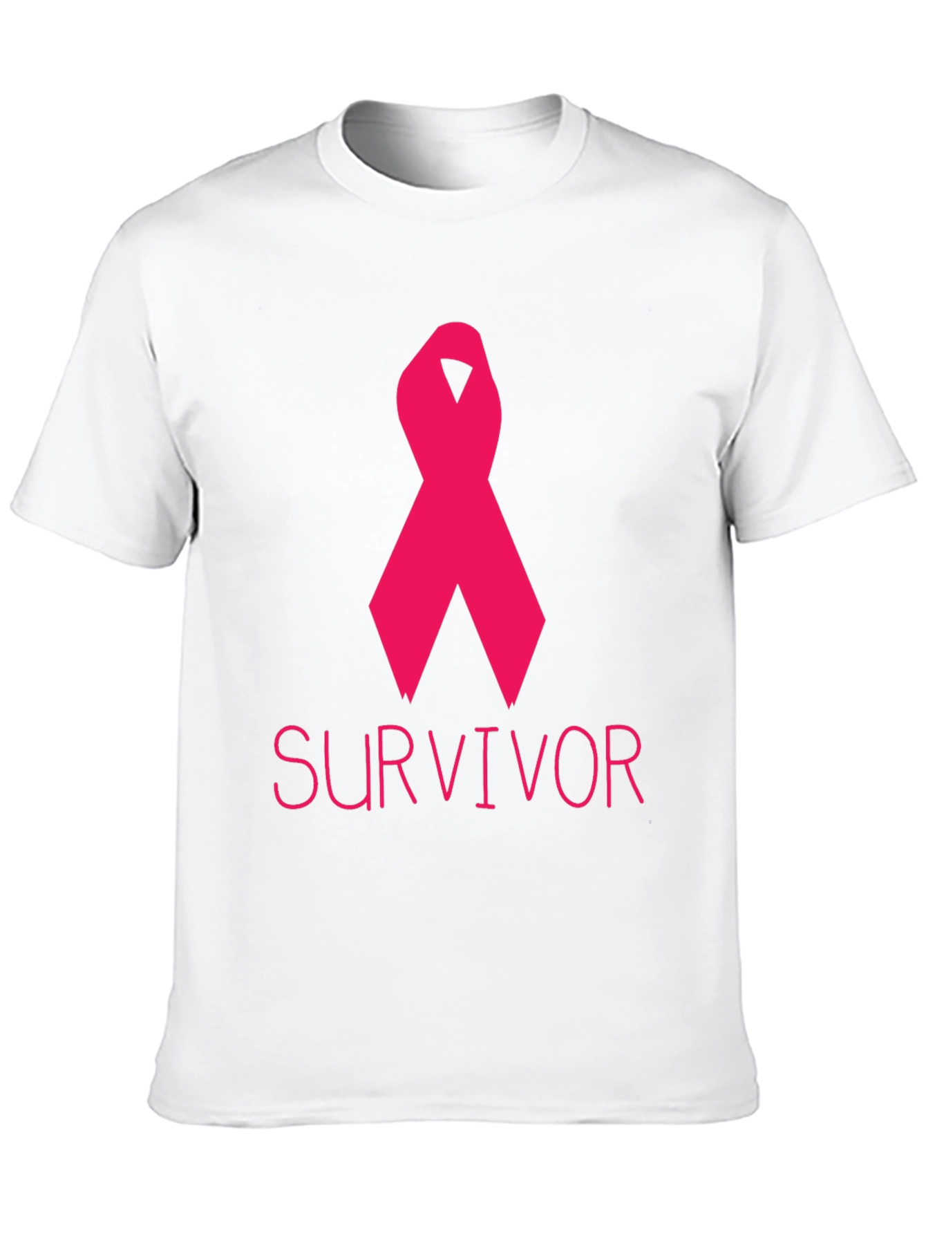 Breast Cancer Survivor Ribbon Tee