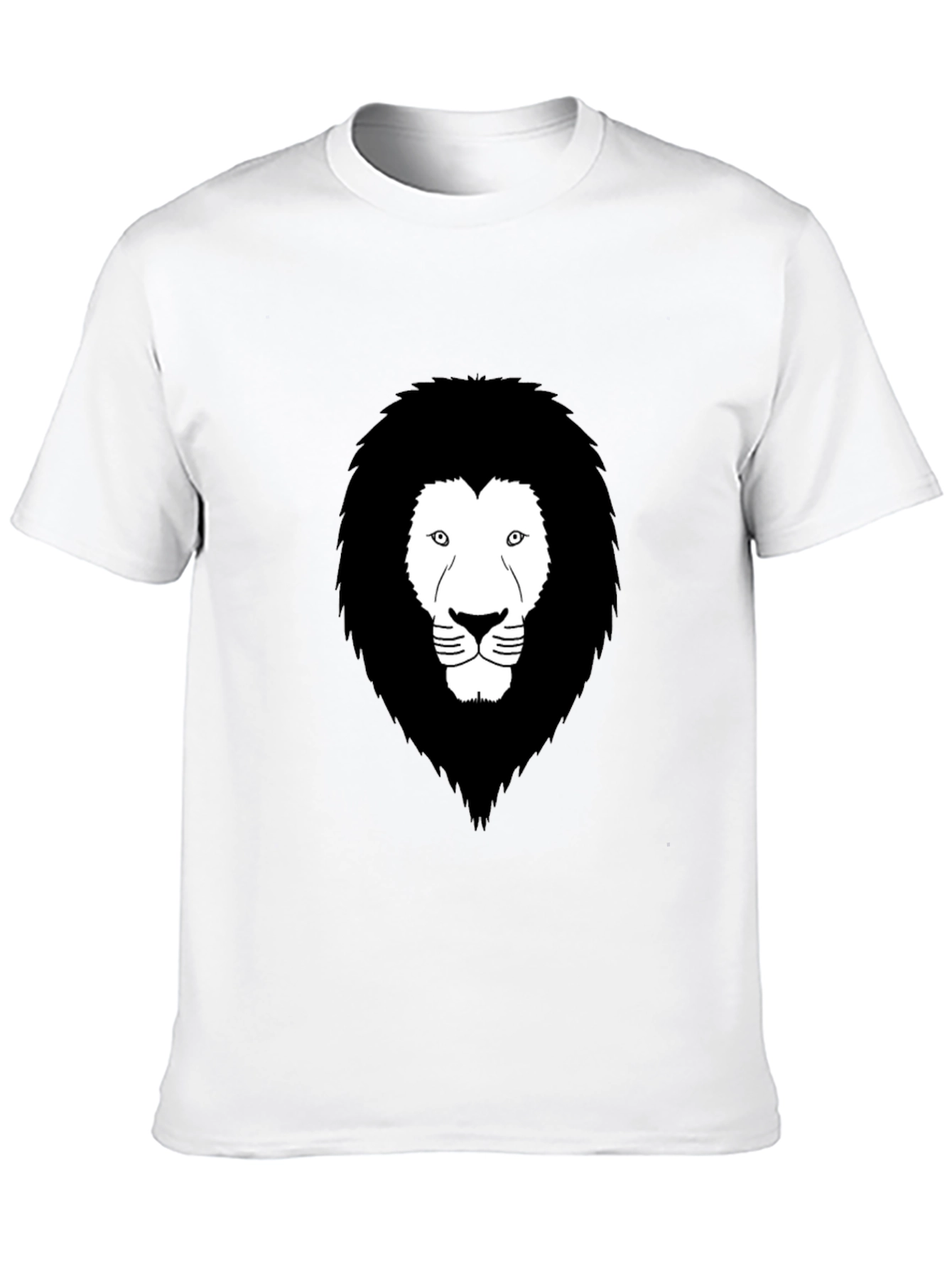 Lion Graphic Black T-Shirt - Mens Fashion Tee