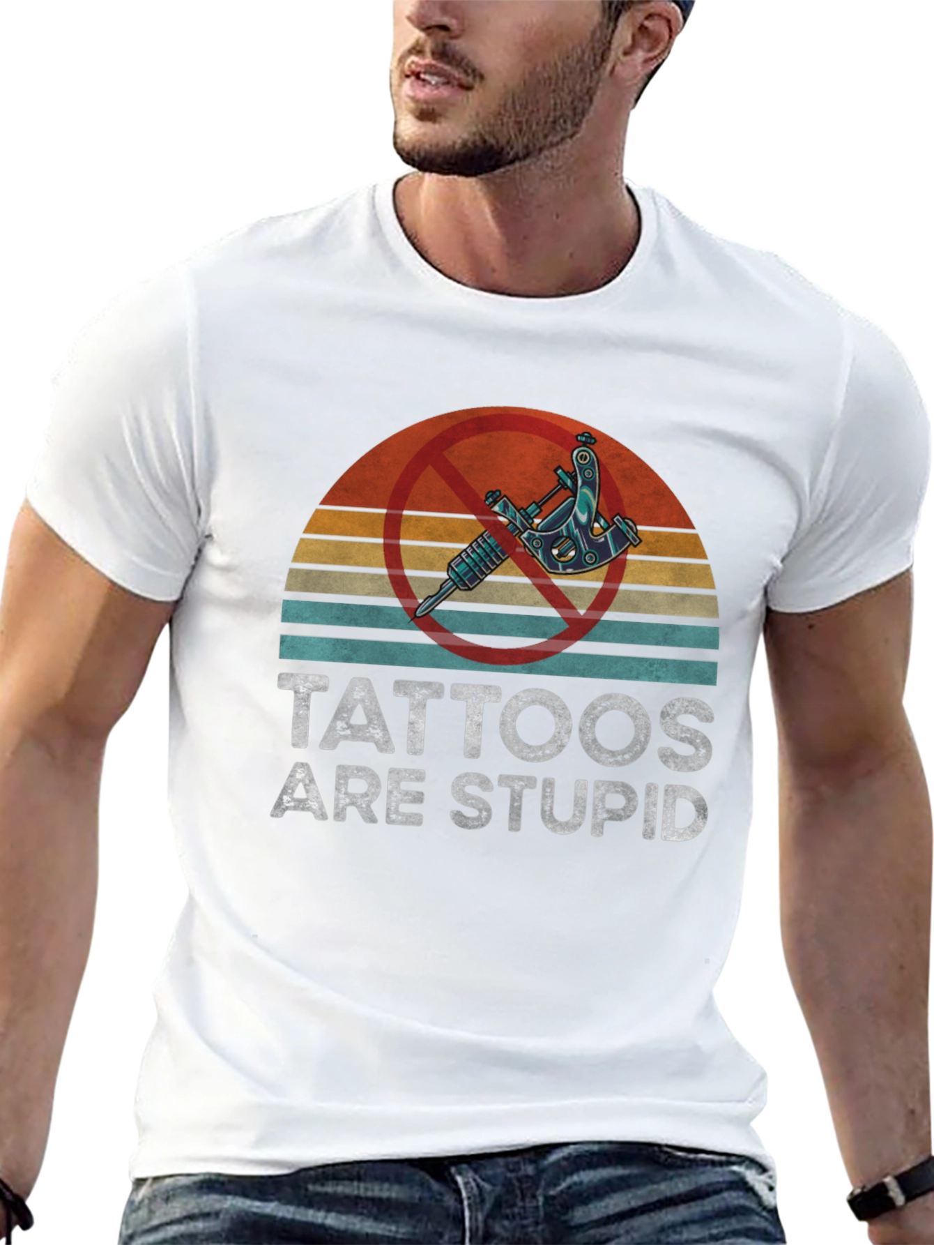 Tattoos are Stupid Graphic Tee
