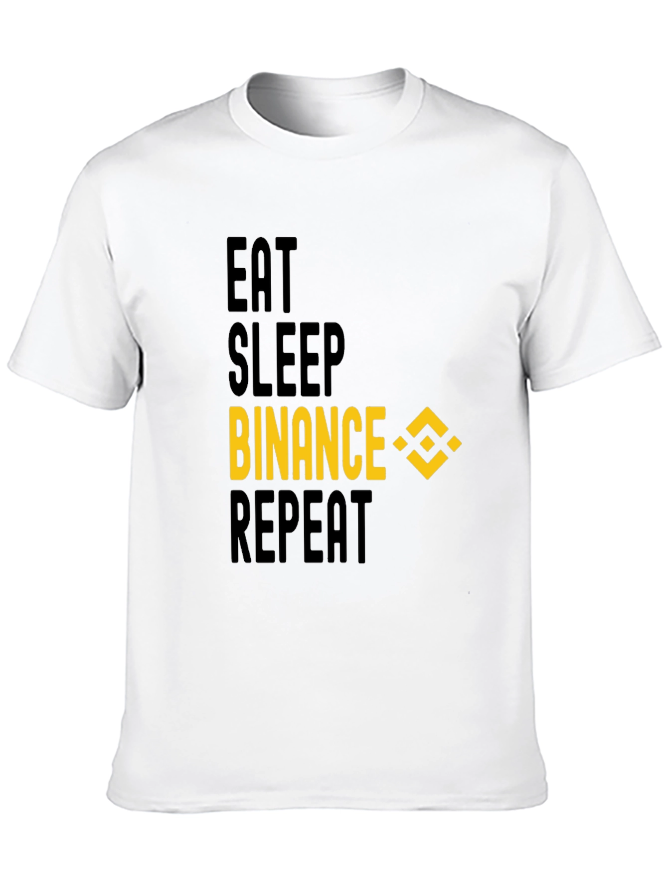 Eat Sleep Binance Repeat T-Shirt