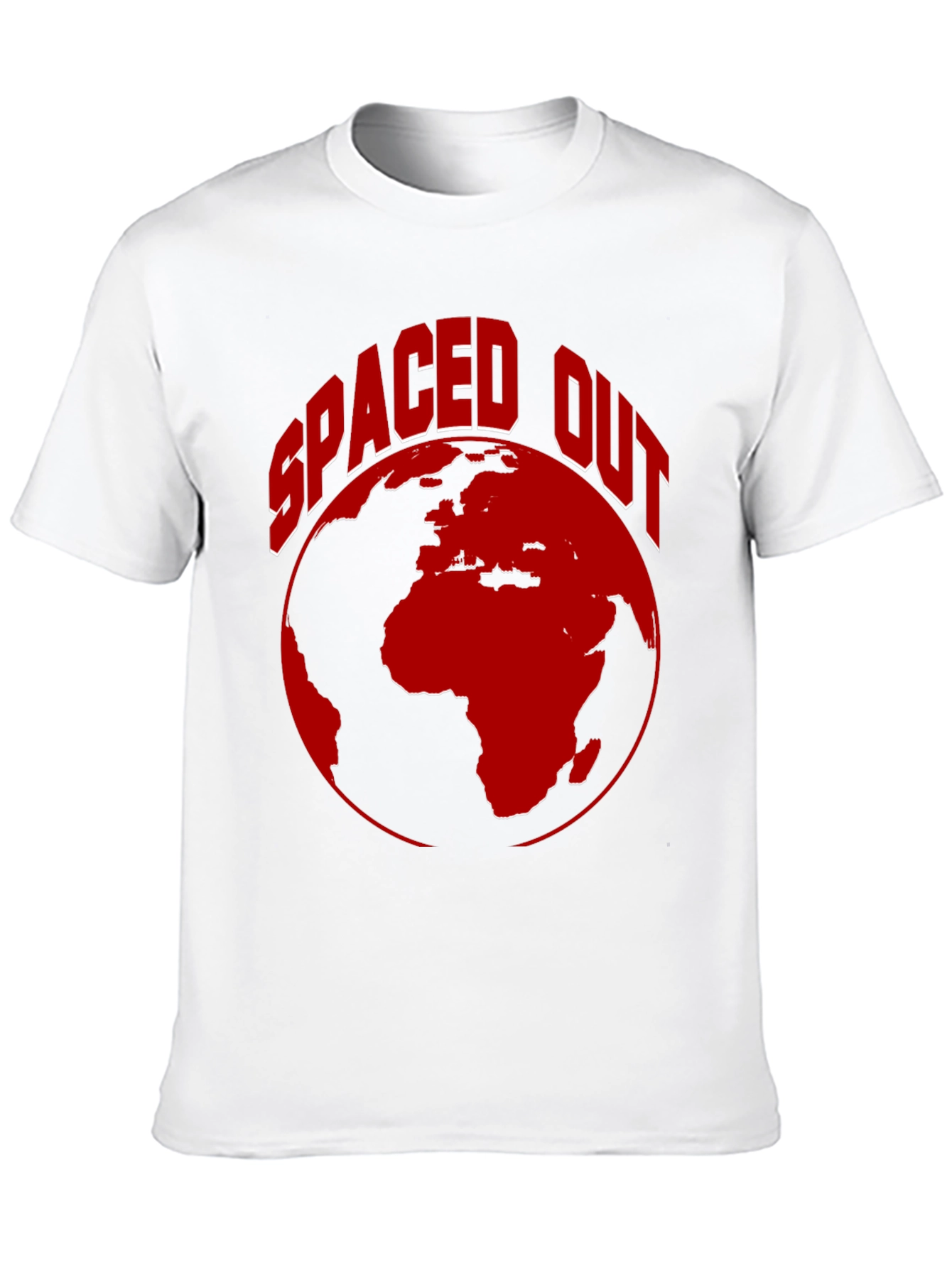 Spaced Out Earth Graphic Tee - Black