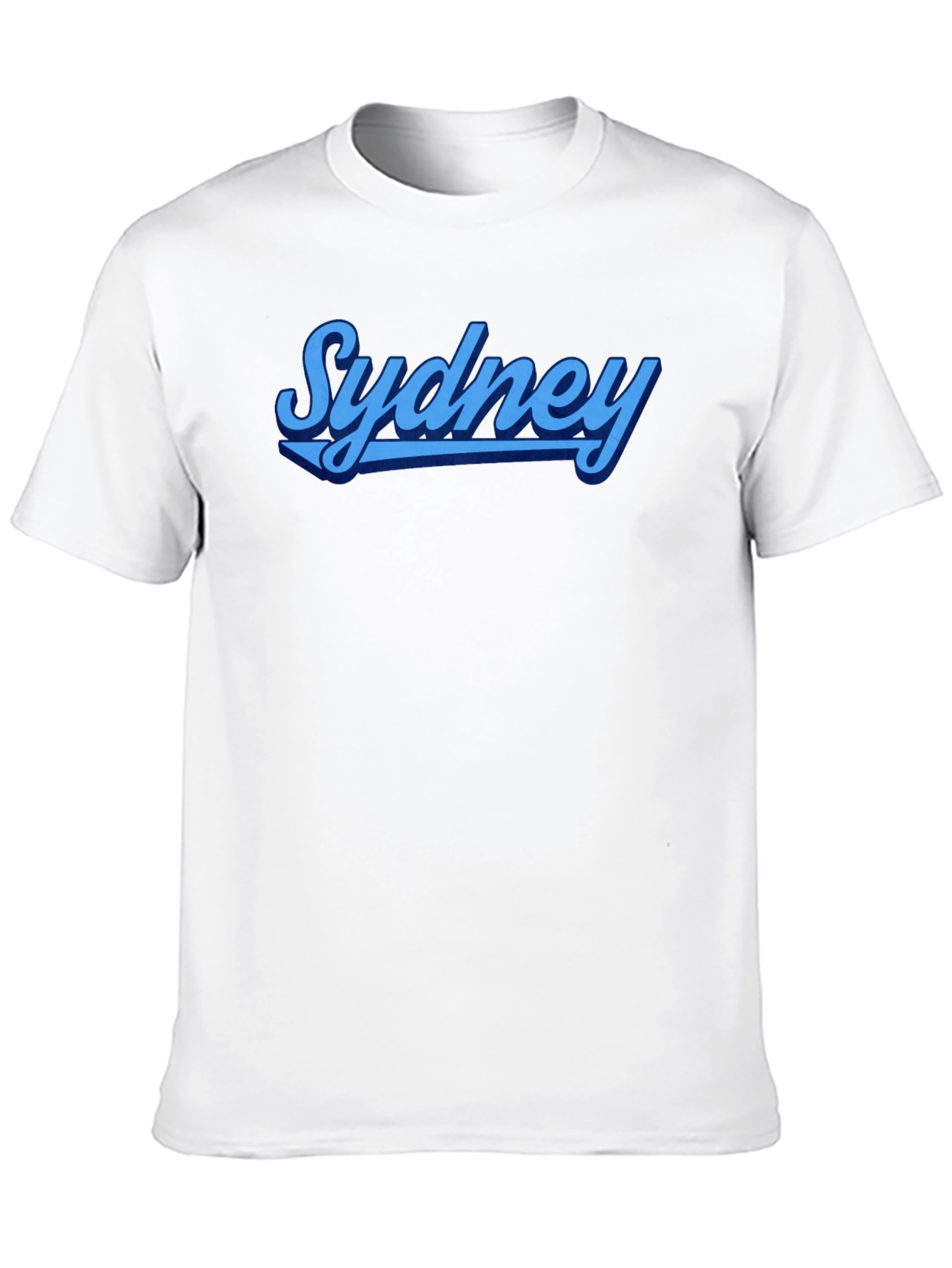 Sydney Graphic Tee - Retro Style Mens T-Shirt