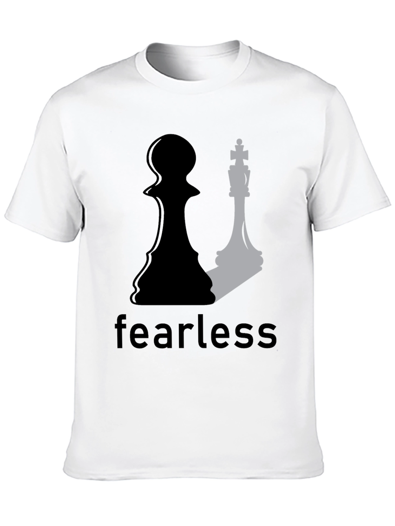 Fearless Chess Tee: Pawn to King Graphic T-Shirt