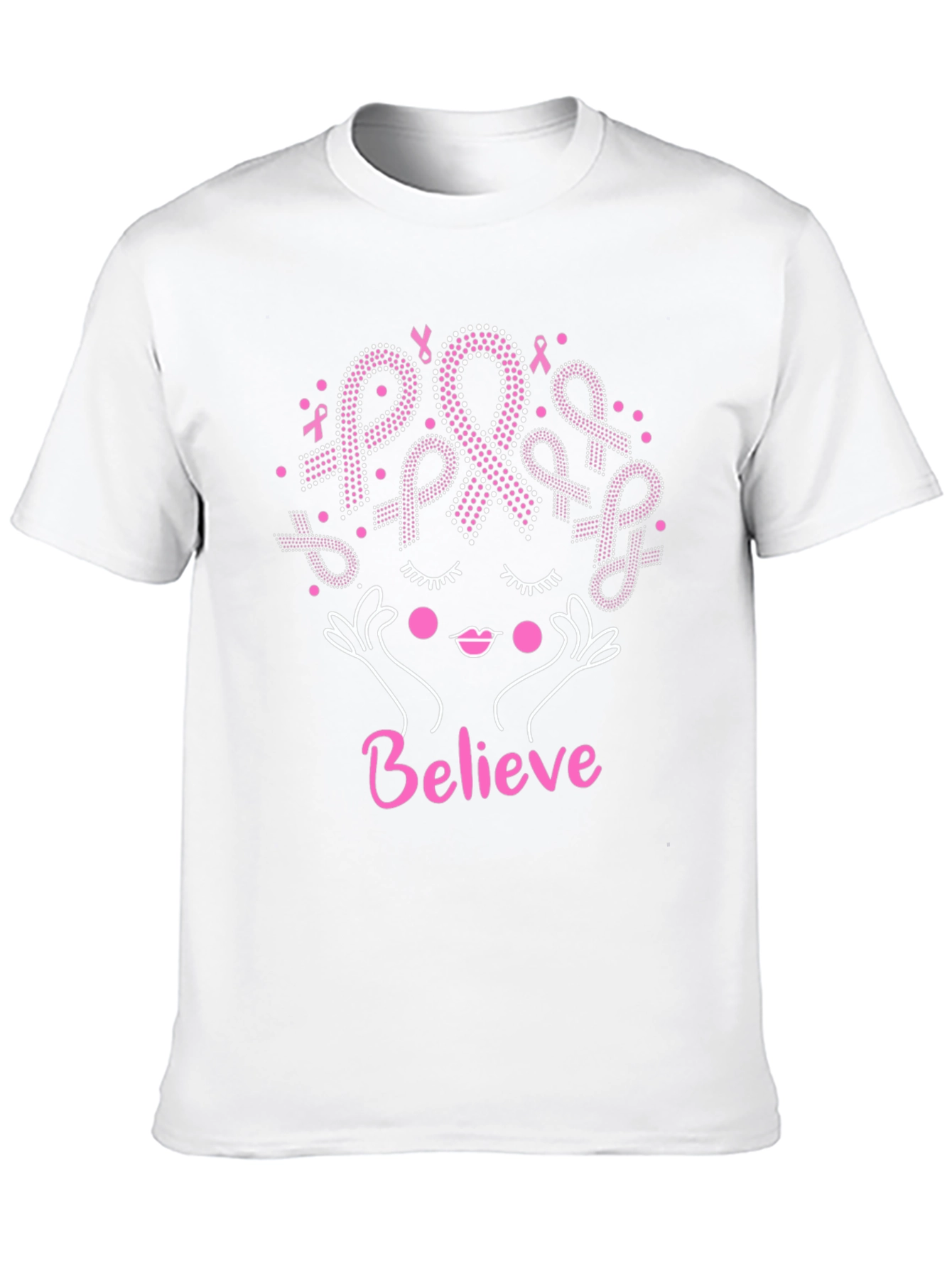 Believe Breast Cancer Awareness T-Shirt