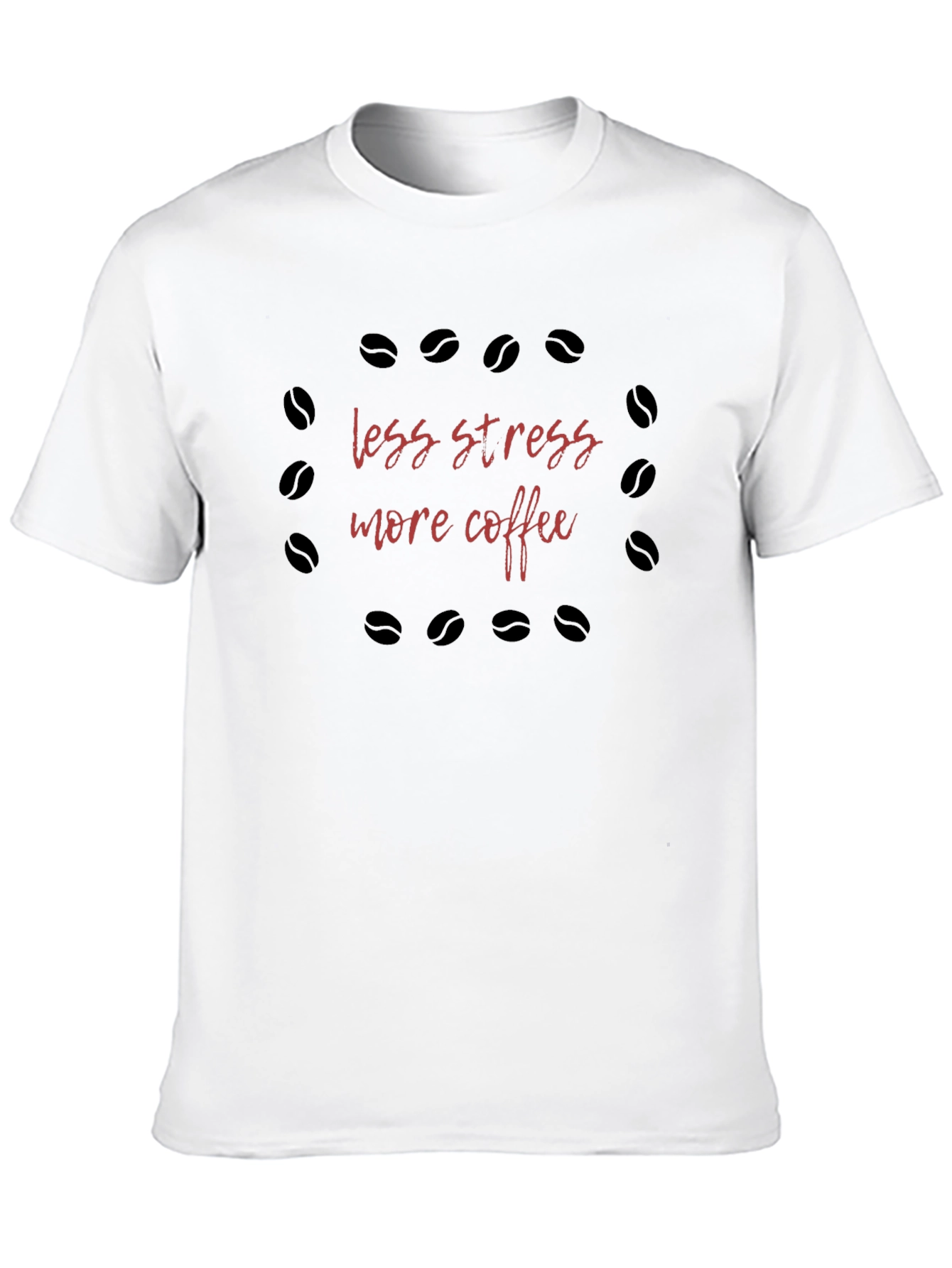 Less Stress More Coffee Graphic Tee
