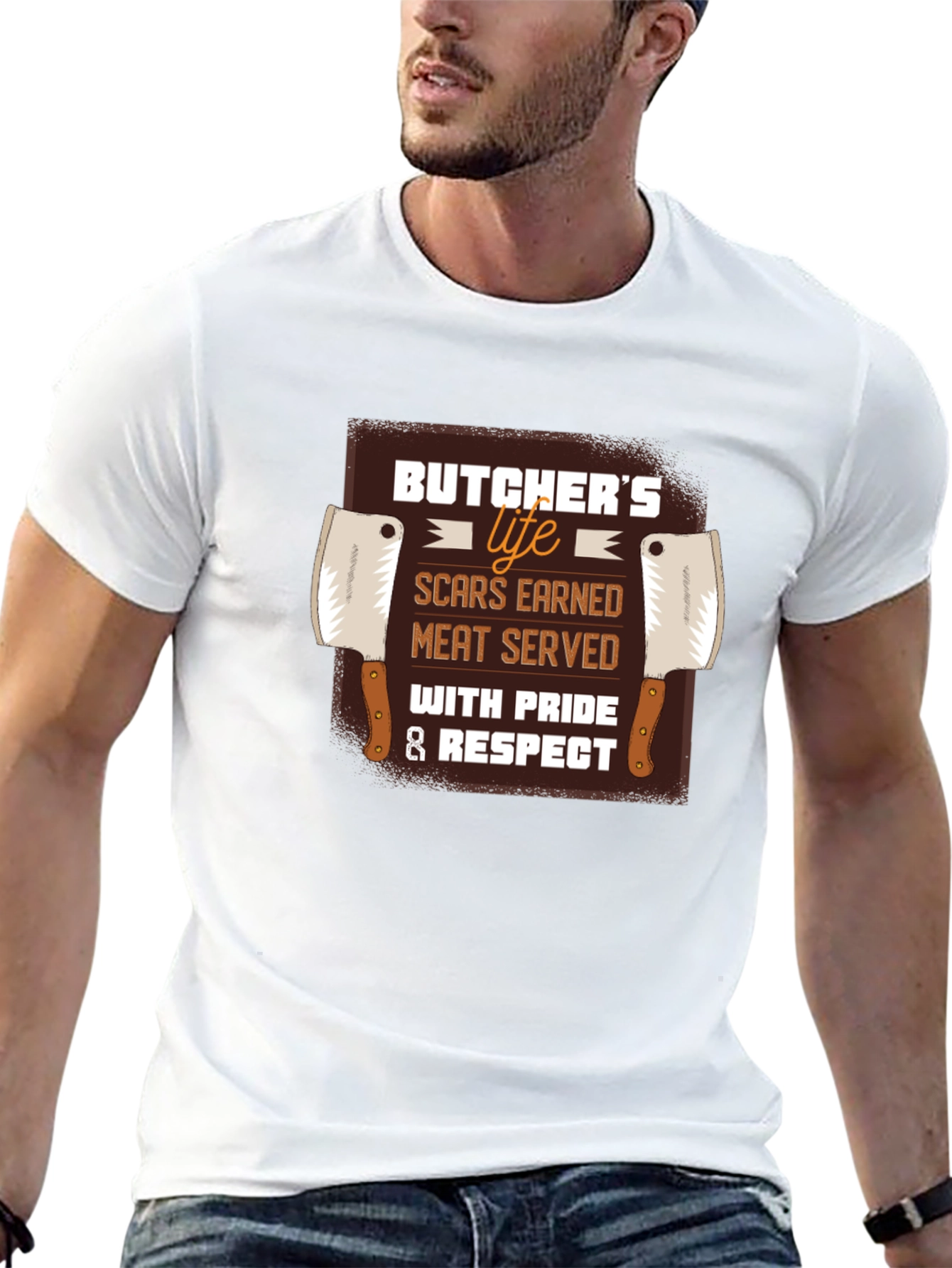 Butchers Life Graphic Tee - Meat Served with Pride