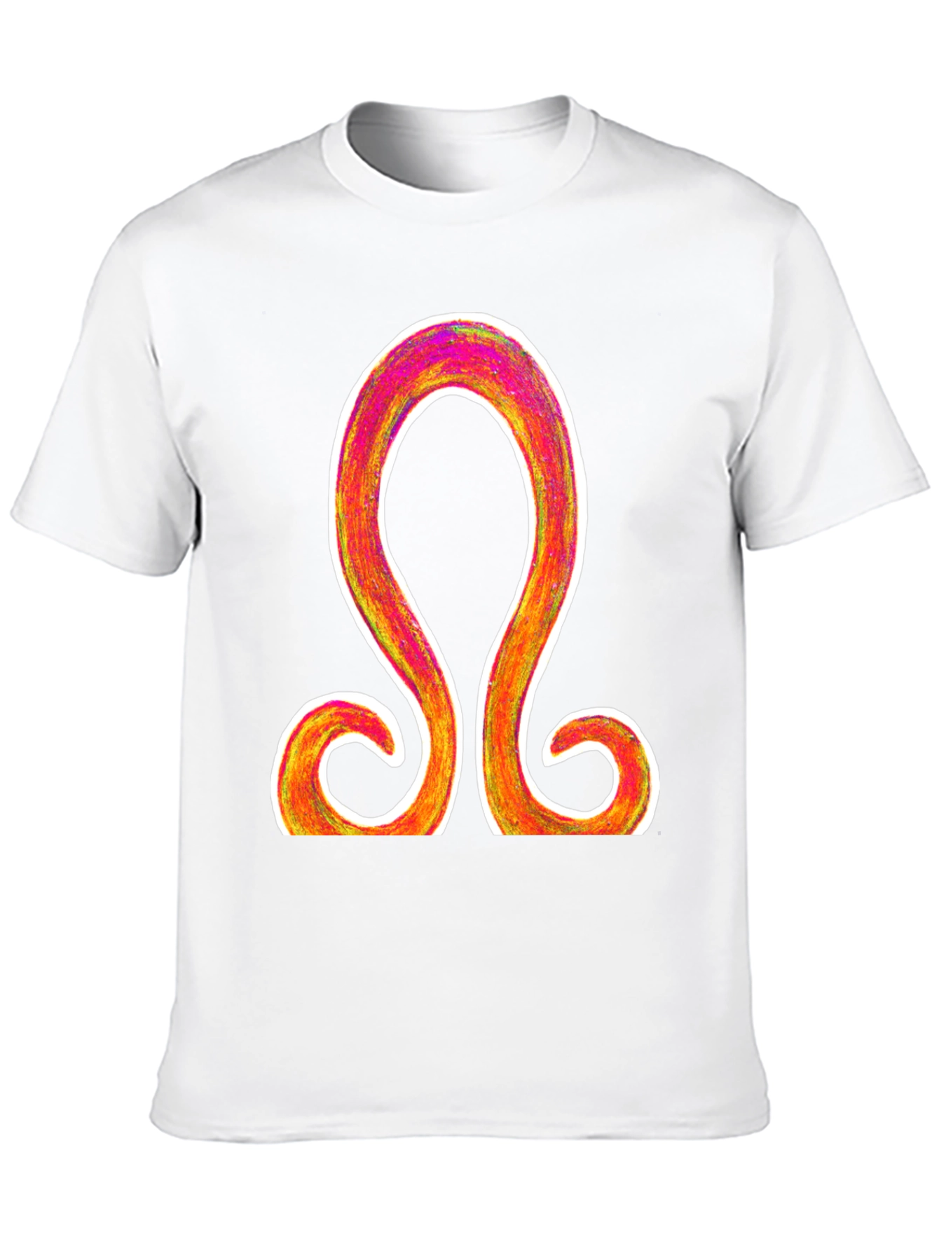 Omega Symbol Graphic Tee - Stylish and Unique Design