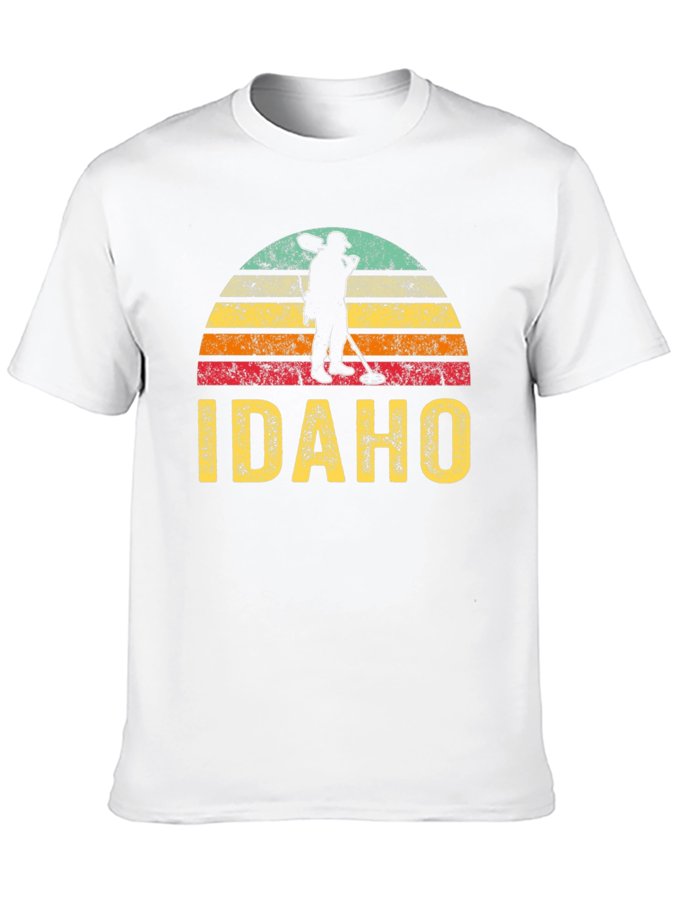Idaho Metal Detecting Retro T-Shirt