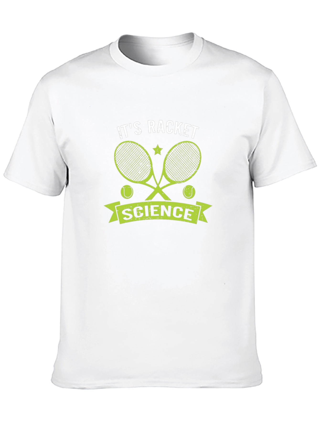Its Racket Science Funny Tennis Graphic T-Shirt