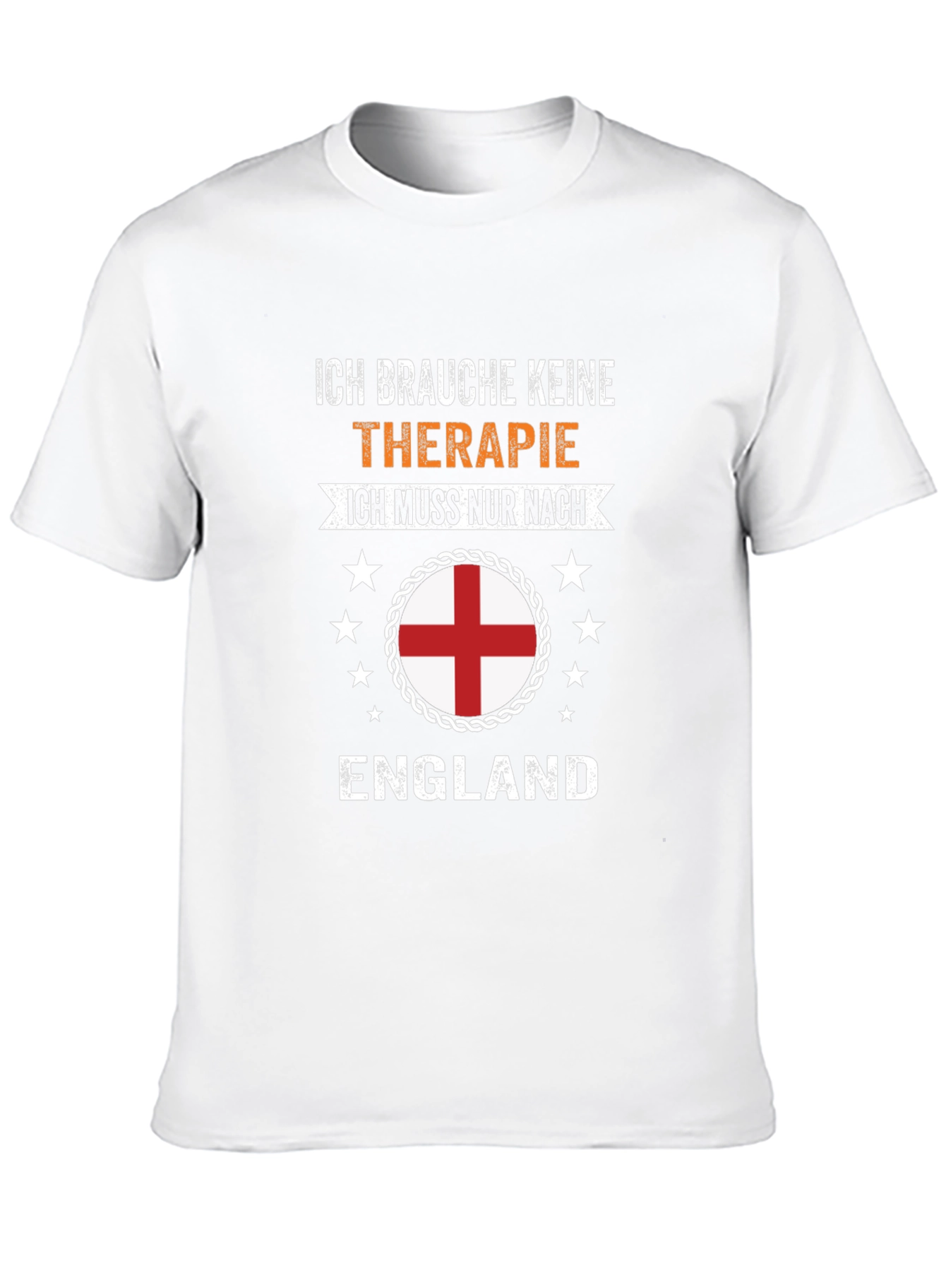 Ich Brauche Keine Therapie England T-Shirt