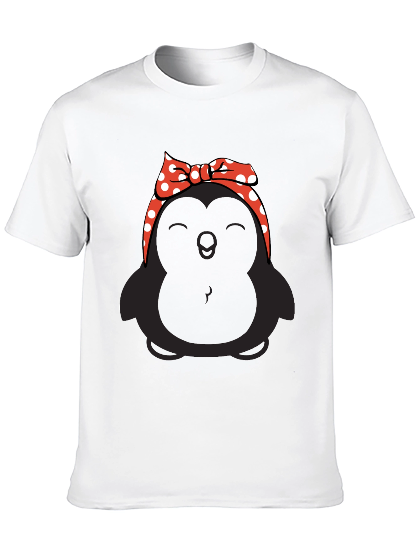 Penguin Headband Graphic Tee
