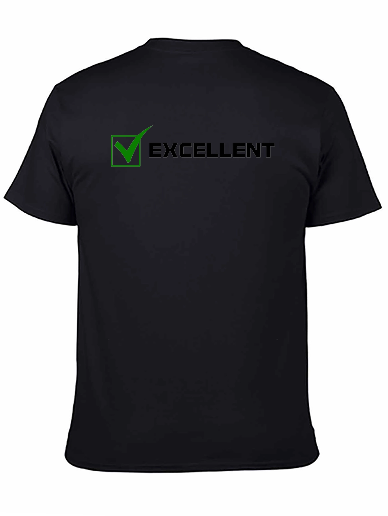 Excellent Graphic Tee - Mens Black T-Shirt