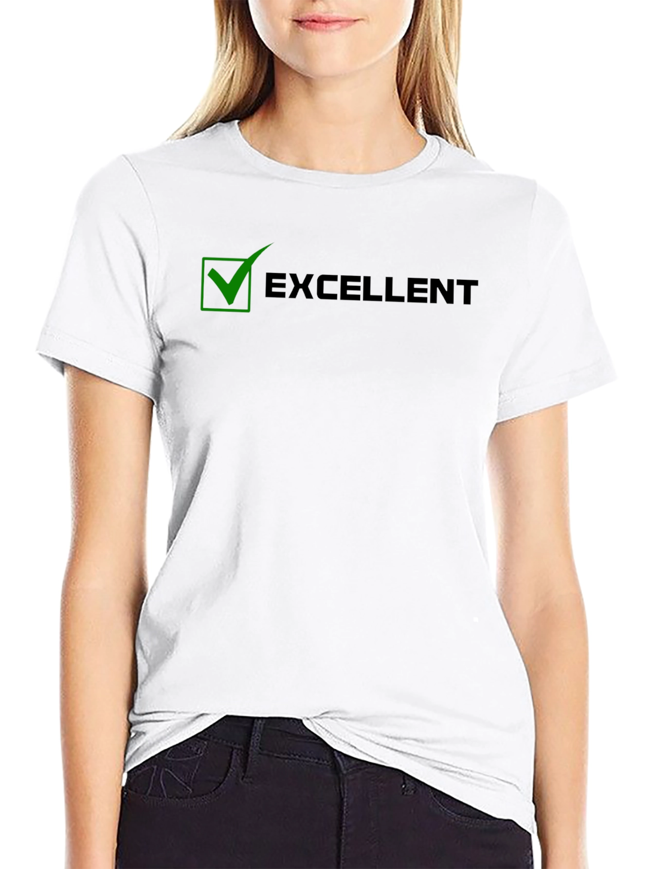Excellent Graphic Tee - Mens Black T-Shirt