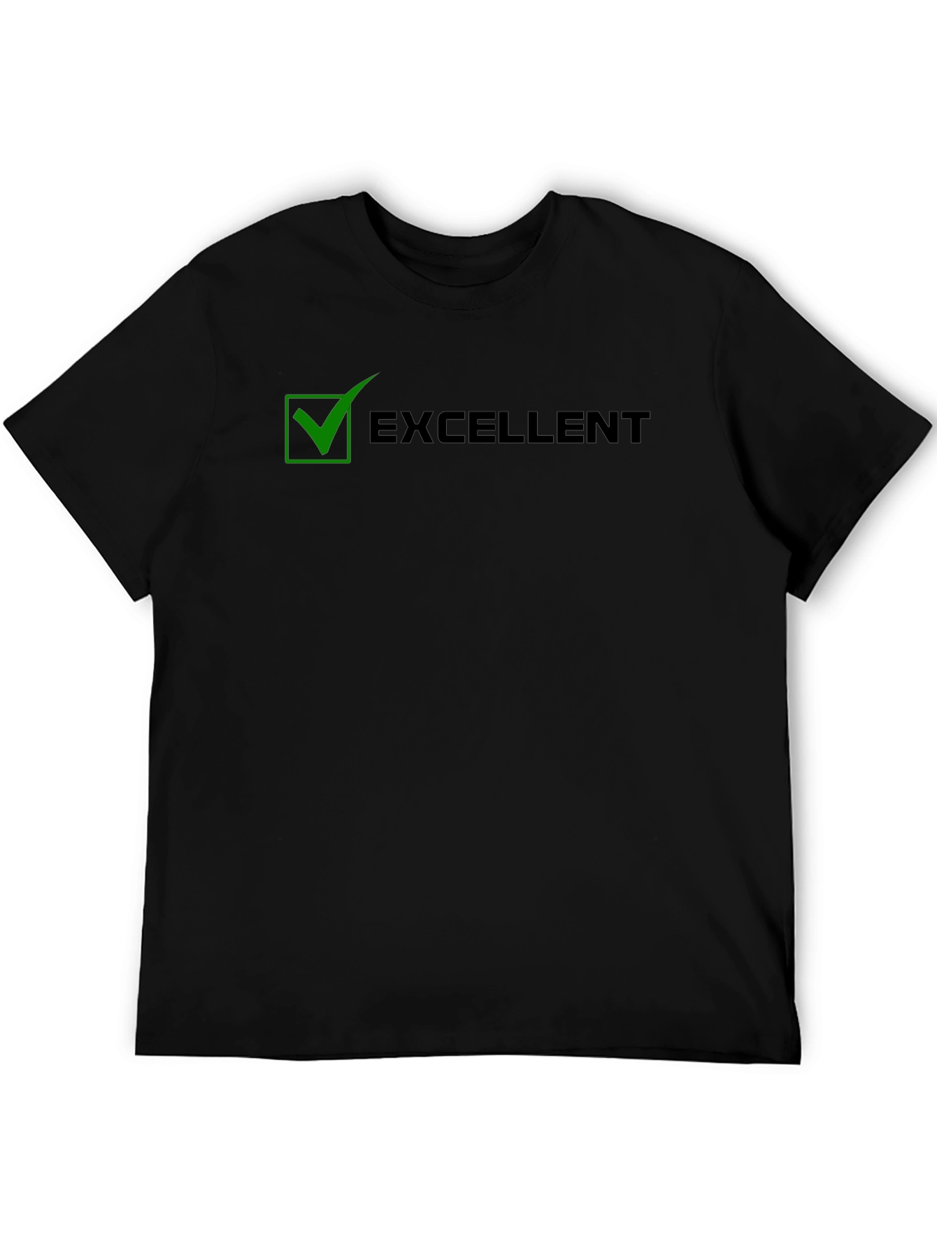 Excellent Graphic Tee - Mens Black T-Shirt