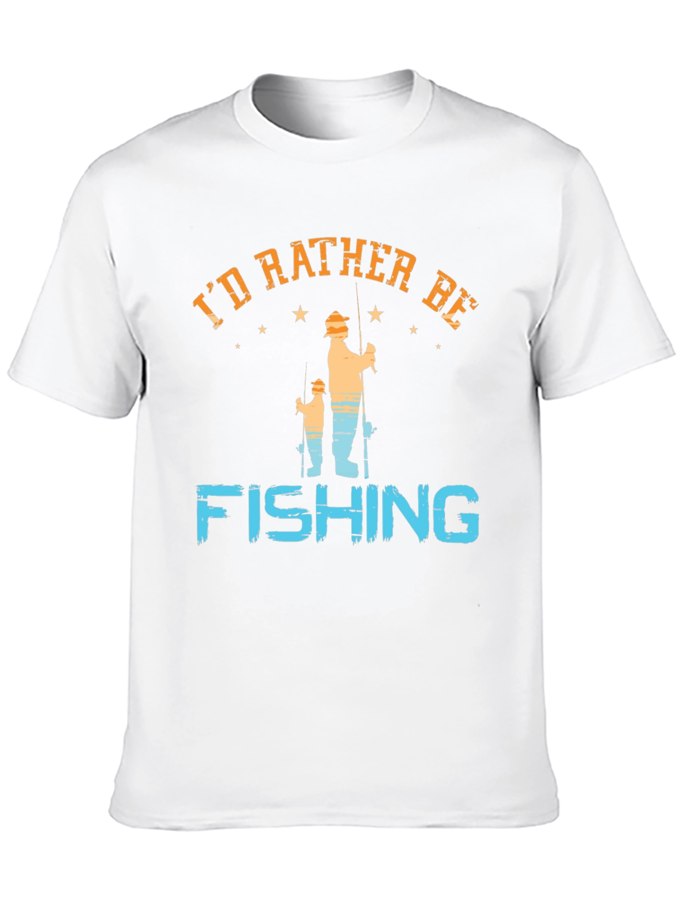 Id Rather Be Fishing Graphic Tee
