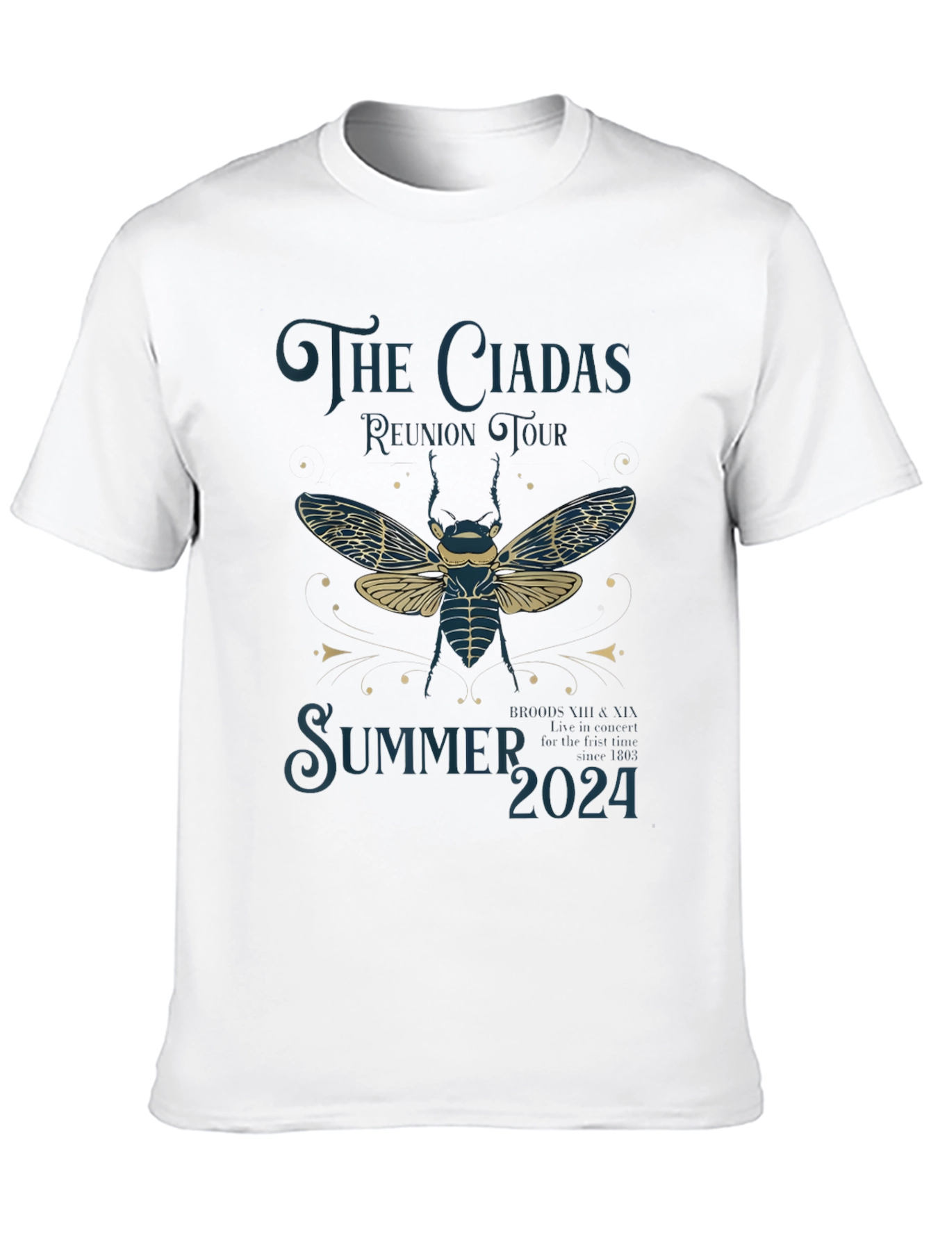 The Ciadas Reunion Tour Summer 2024 T-Shirt