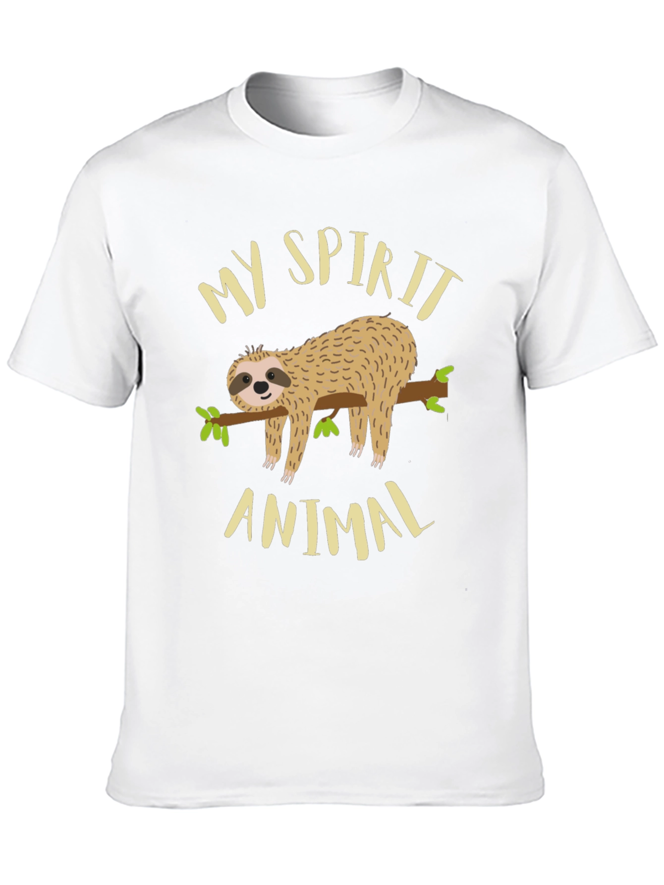 My Spirit Animal Sloth Graphic Tee - Relaxed Fit