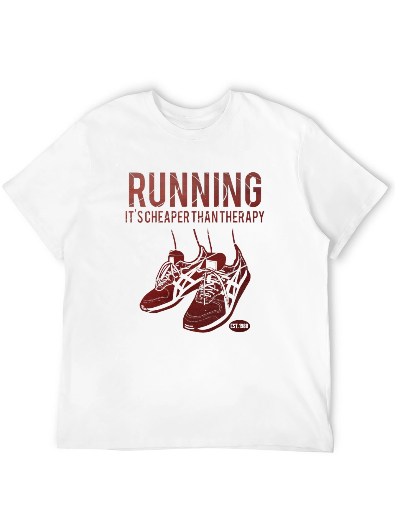 Running Cheaper Than Therapy Graphic T-Shirt