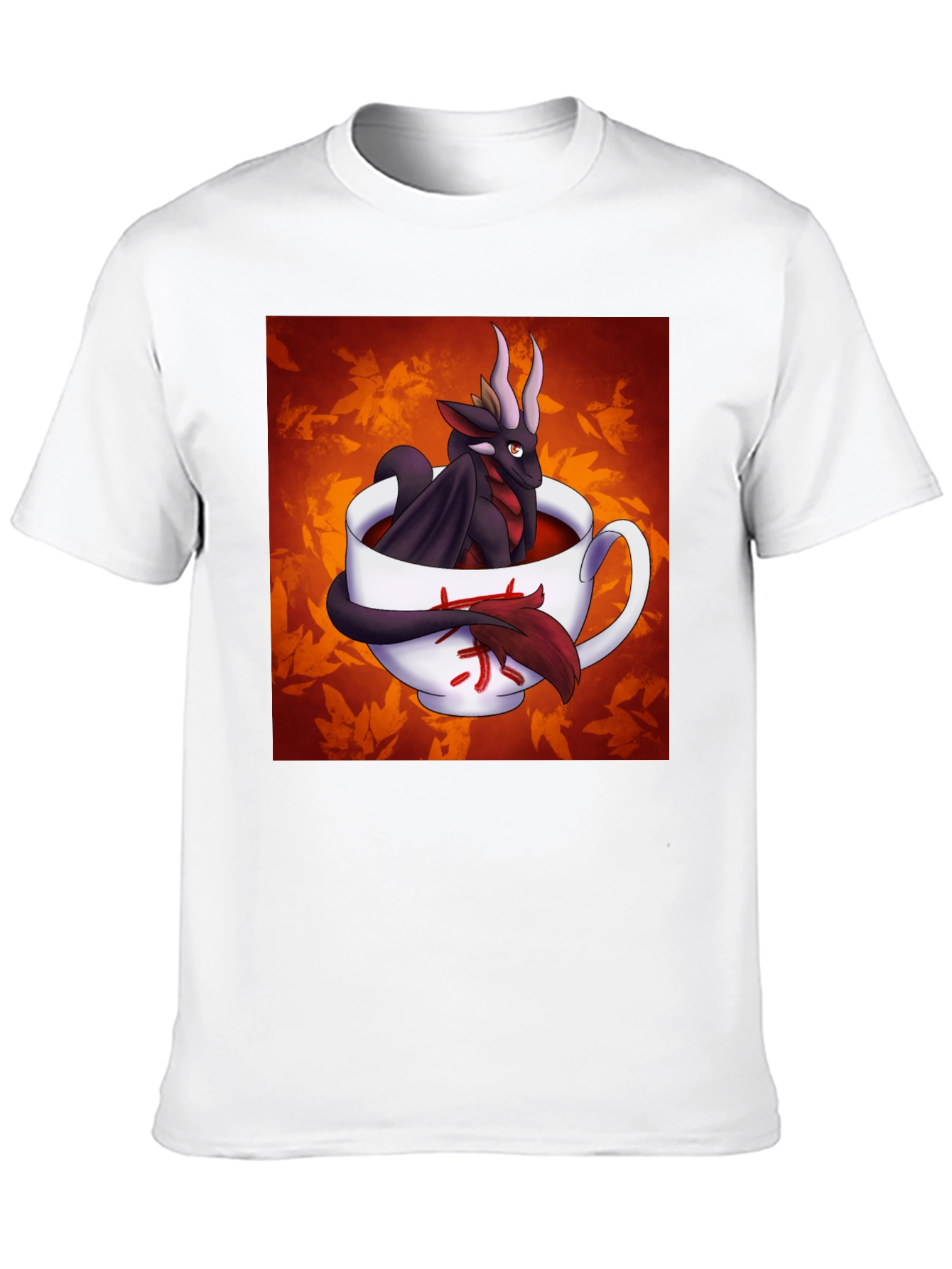 Dragon in a Teacup Graphic T-Shirt