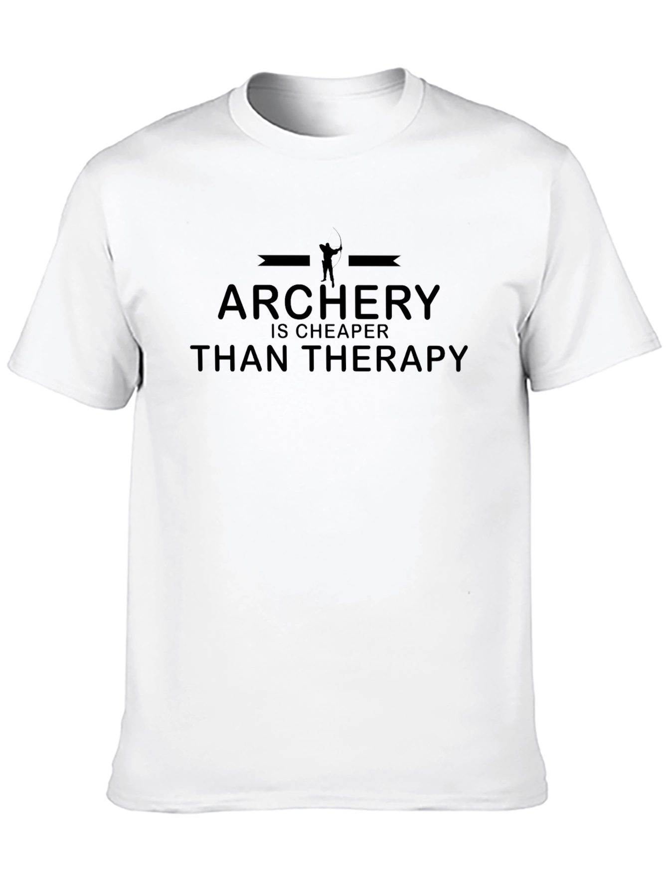 Archery Cheaper Than Therapy Graphic Tee