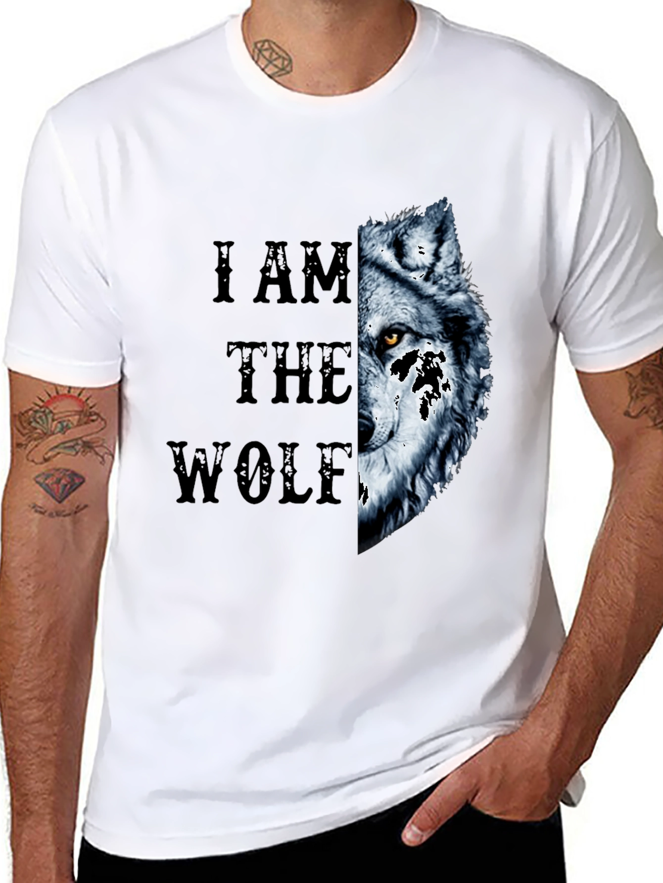 I AM THE WOLF Graphic T-Shirt