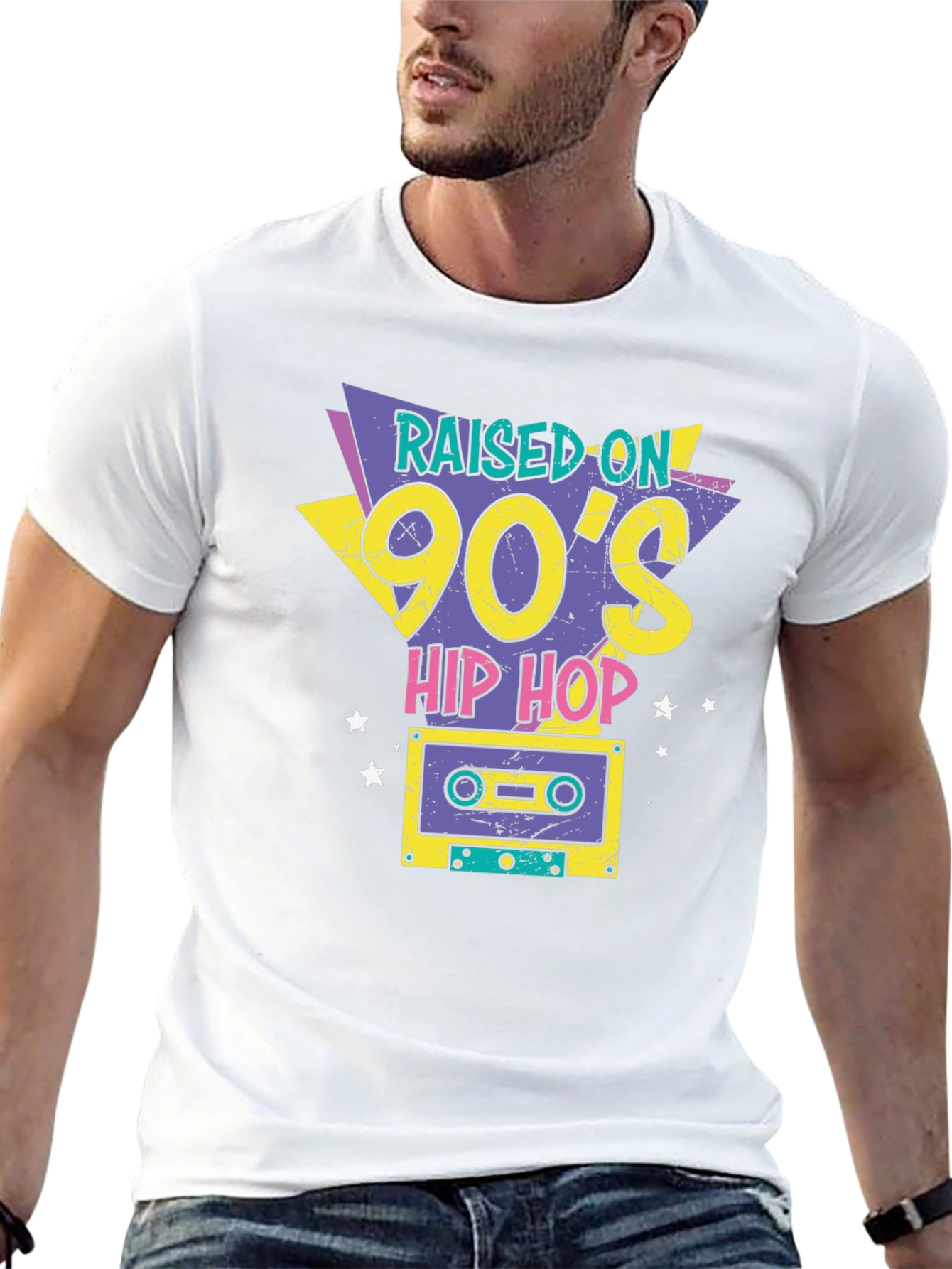 90s Hip Hop Cassette Tape T-Shirt