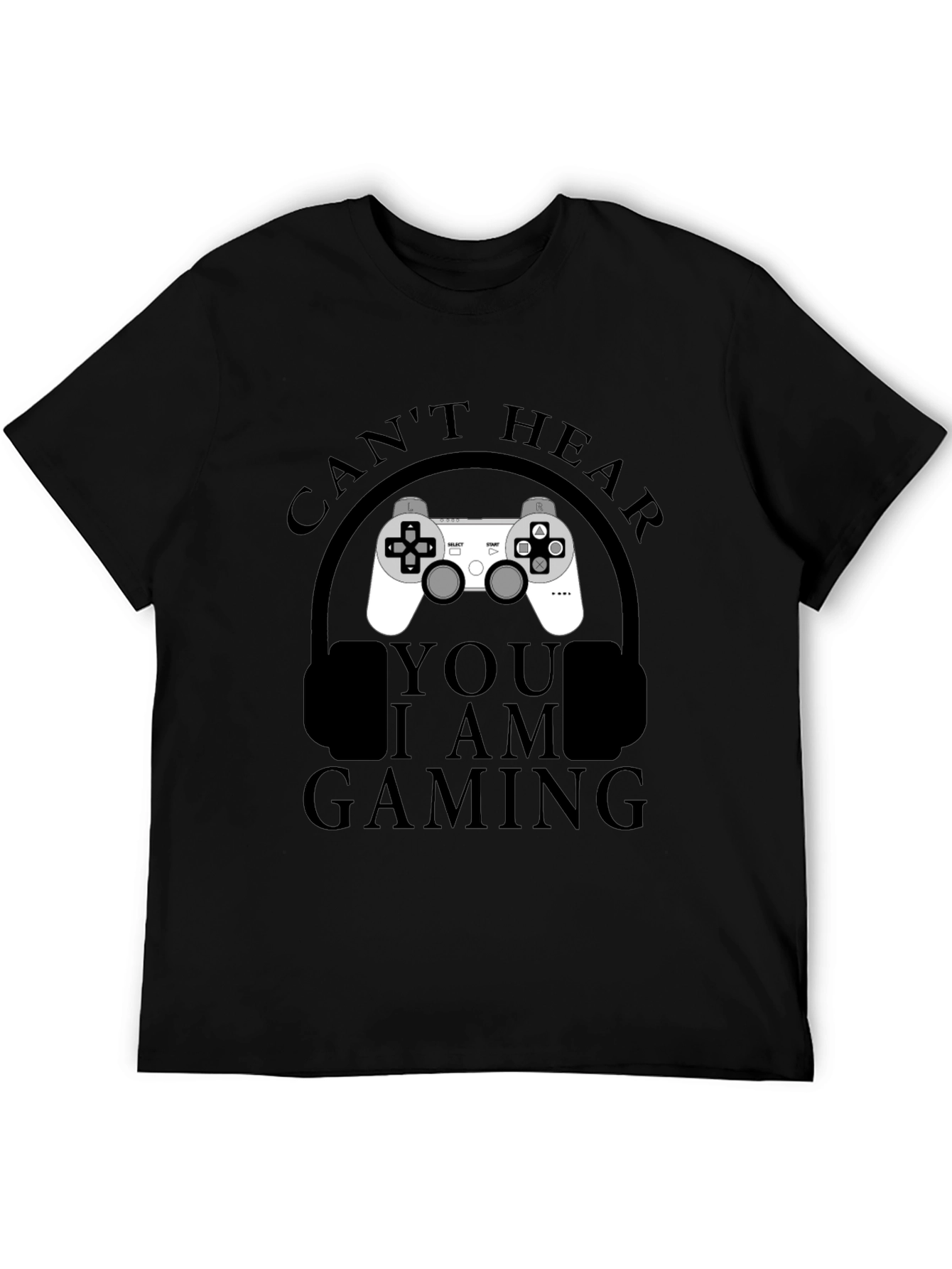 Gamer T-Shirt - Cant Hear You Im Gaming