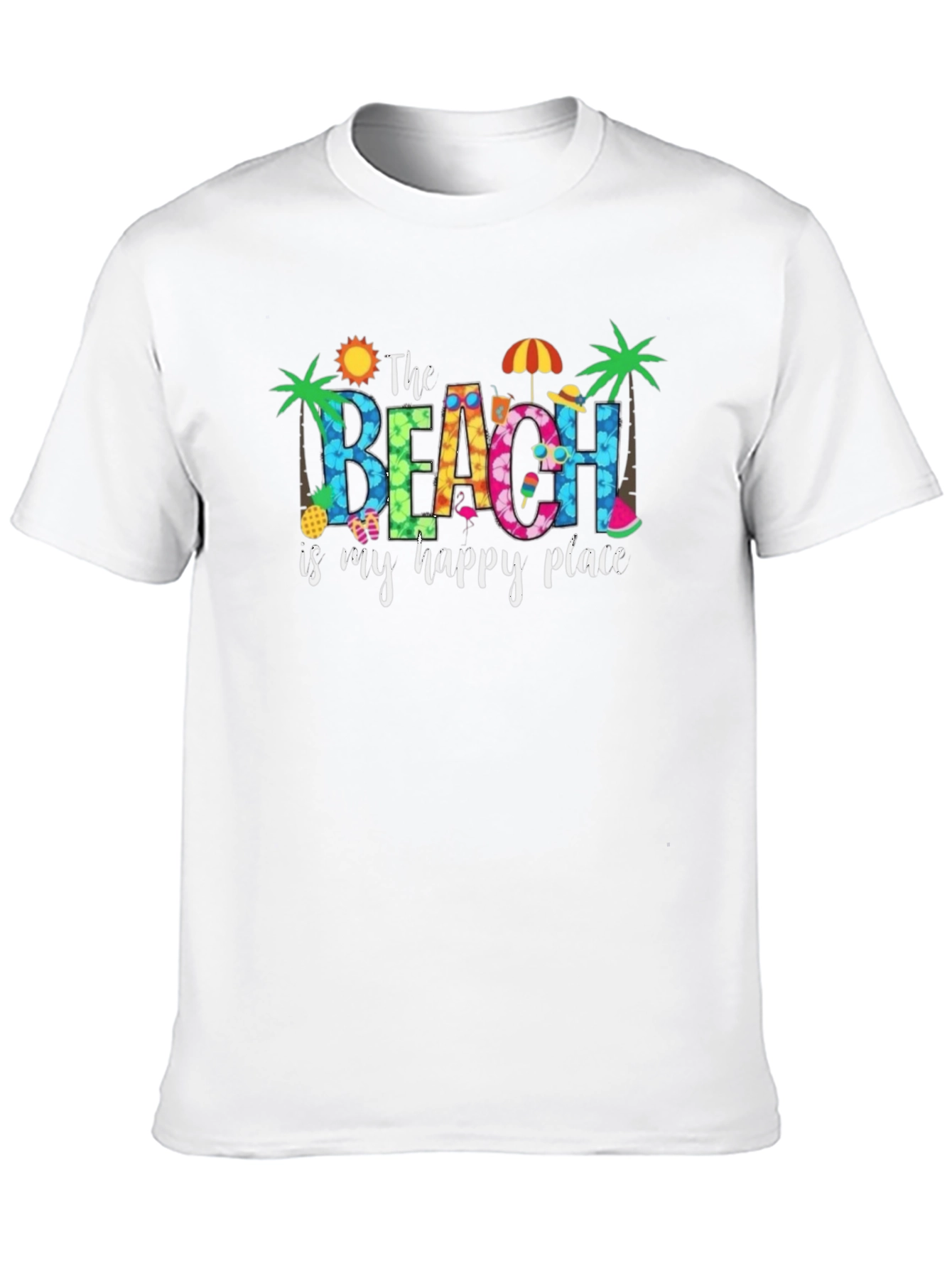 Beach Happy Place Graphic Tee
