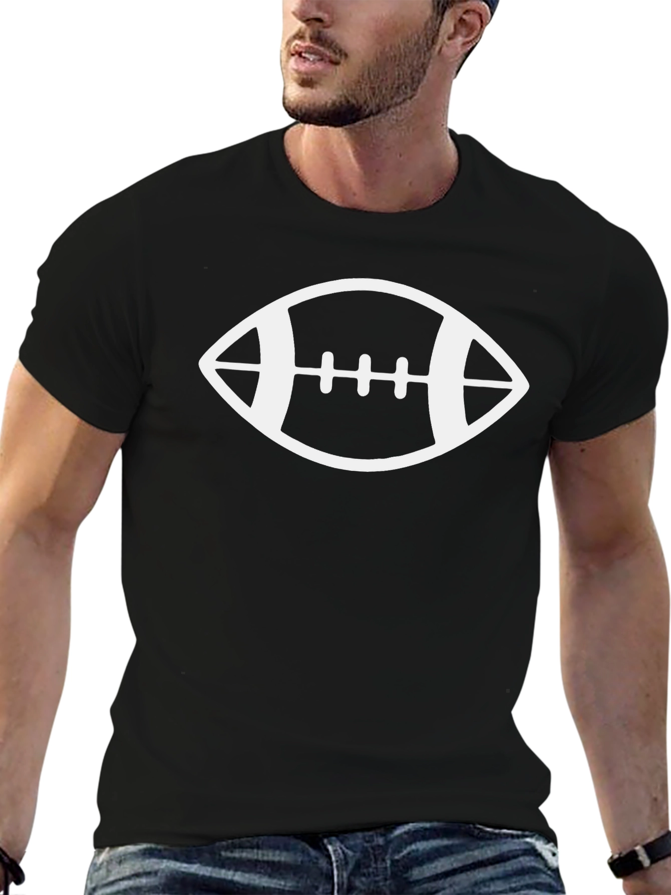 Football Graphic Tee - Classic Comfort