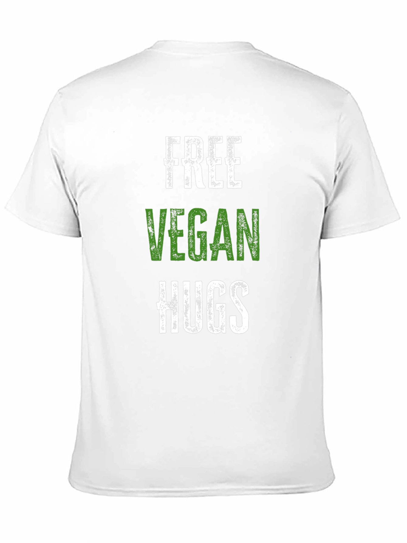 Free Vegan Hugs Graphic T-Shirt - Soft Cotton Tee