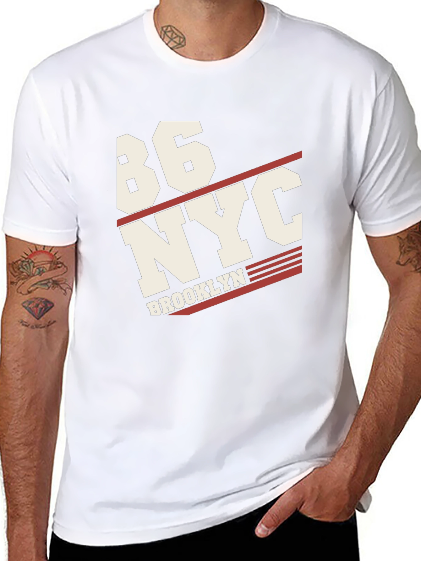86 NYC Brooklyn Graphic T-Shirt