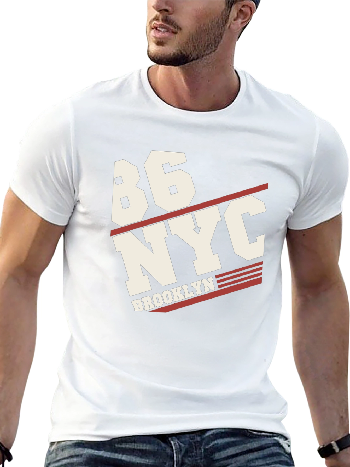 86 NYC Brooklyn Graphic T-Shirt