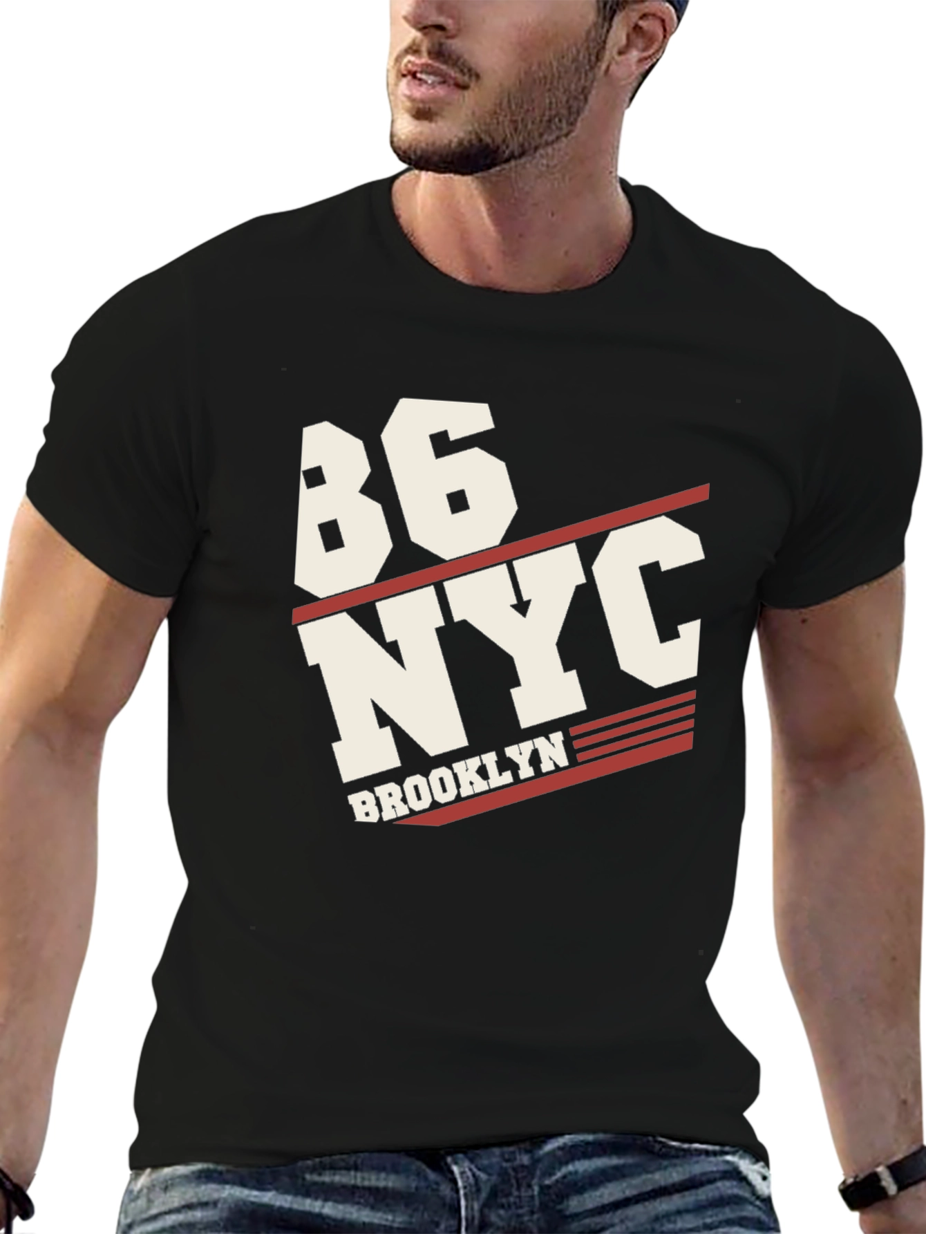 86 NYC Brooklyn Graphic T-Shirt