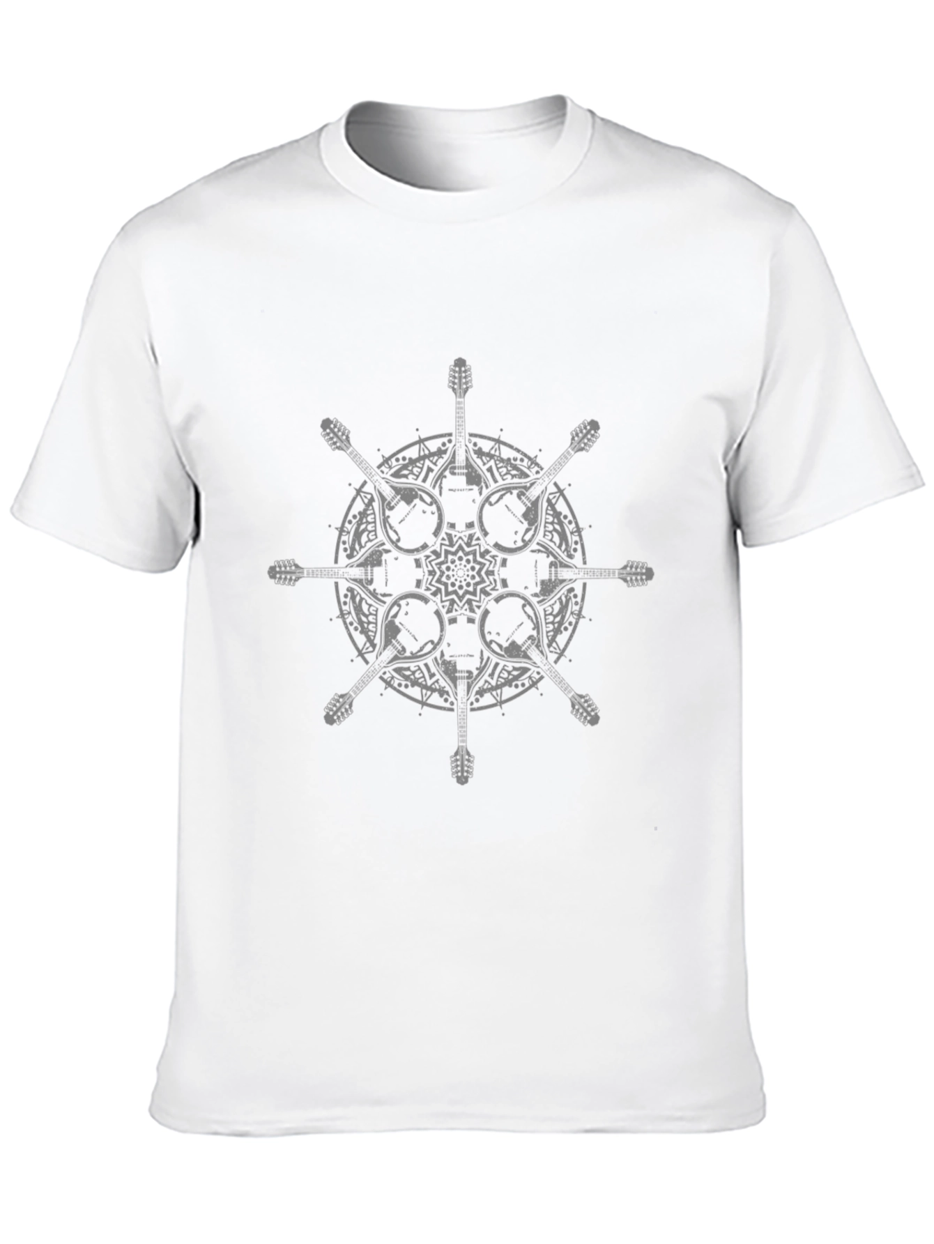 Mandolin Mandala Graphic Tee - Stylish & Unique!