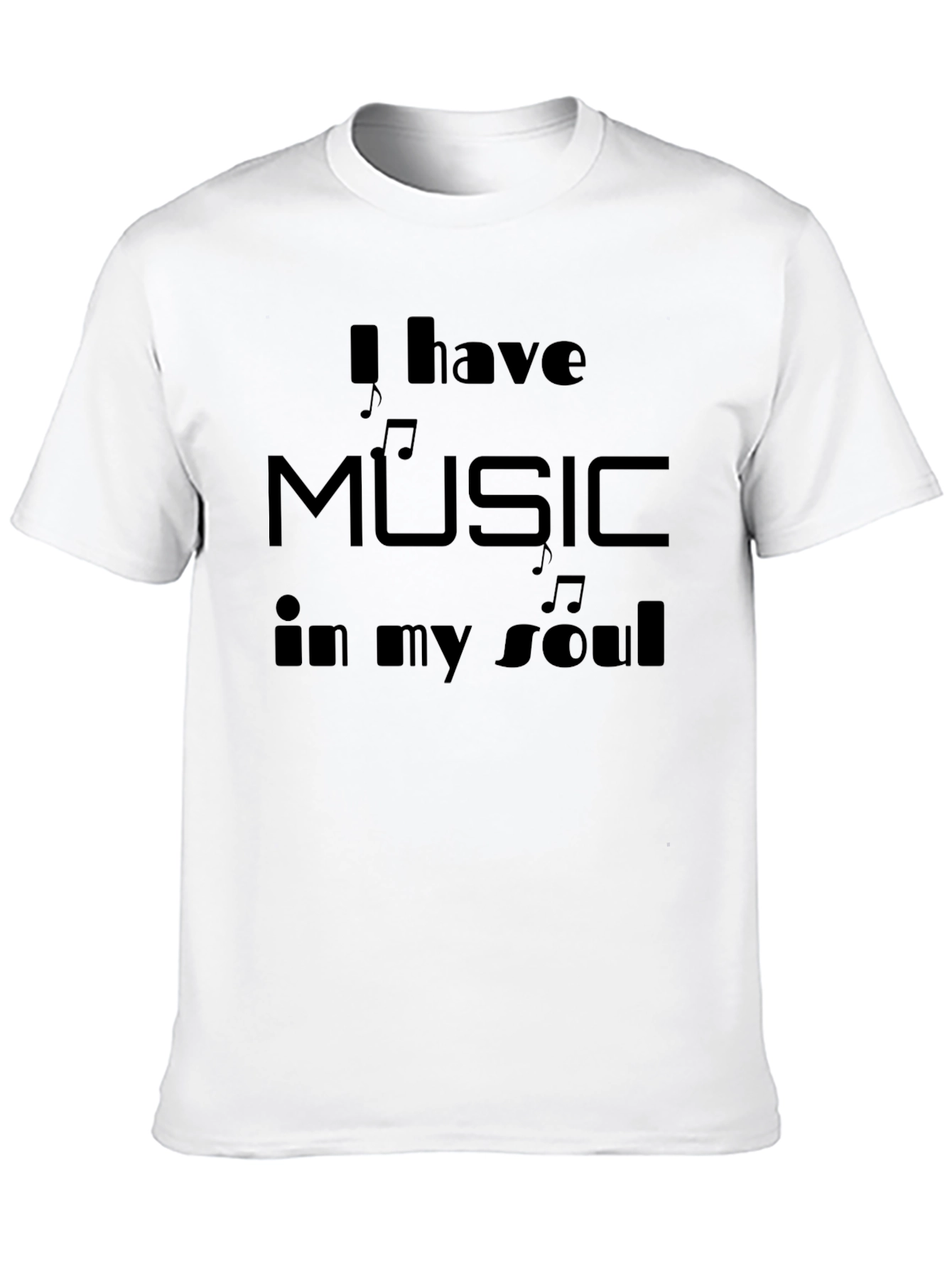 Music in My Soul Black Graphic Tee