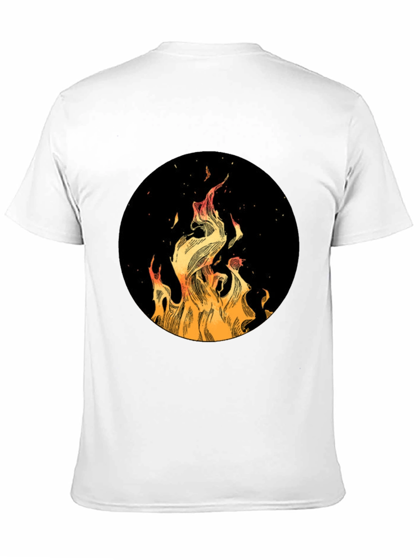 Fiery Black T-Shirt
