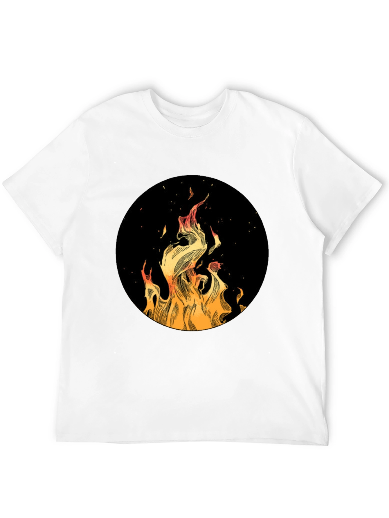 Fiery Black T-Shirt