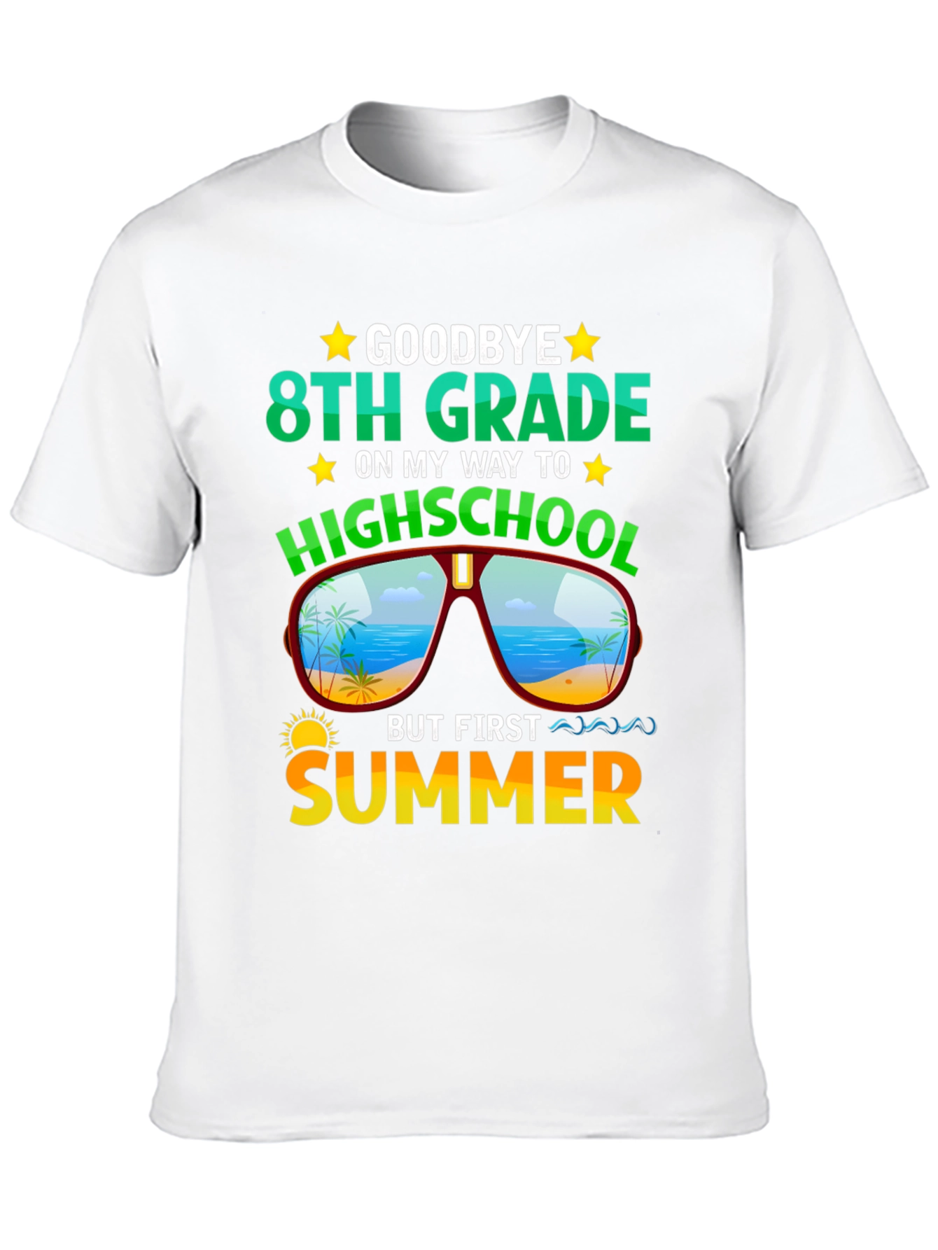 Goodbye 8th Grade Summer T-Shirt