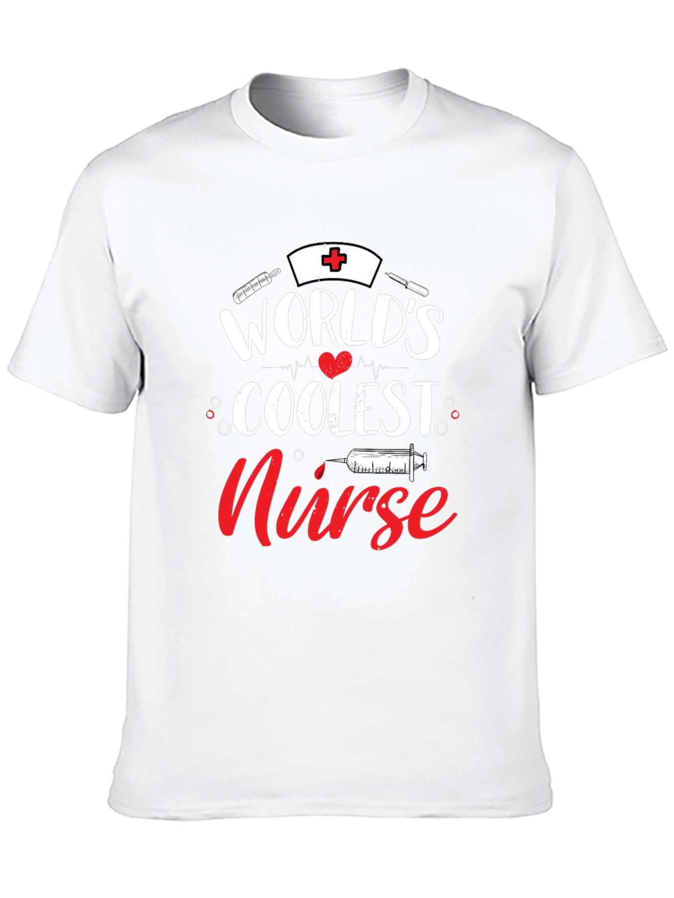 Worlds Coolest Nurse T-Shirt - Black