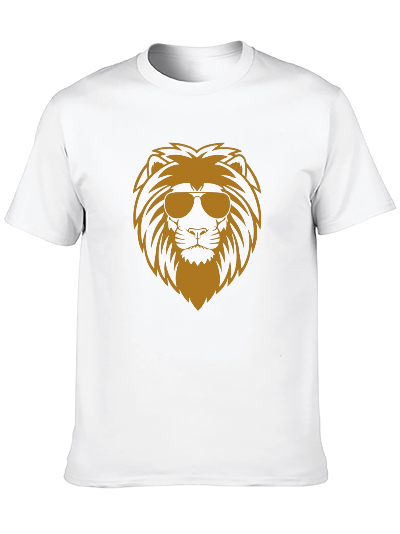 Cool Lion Graphic T-Shirt - Black