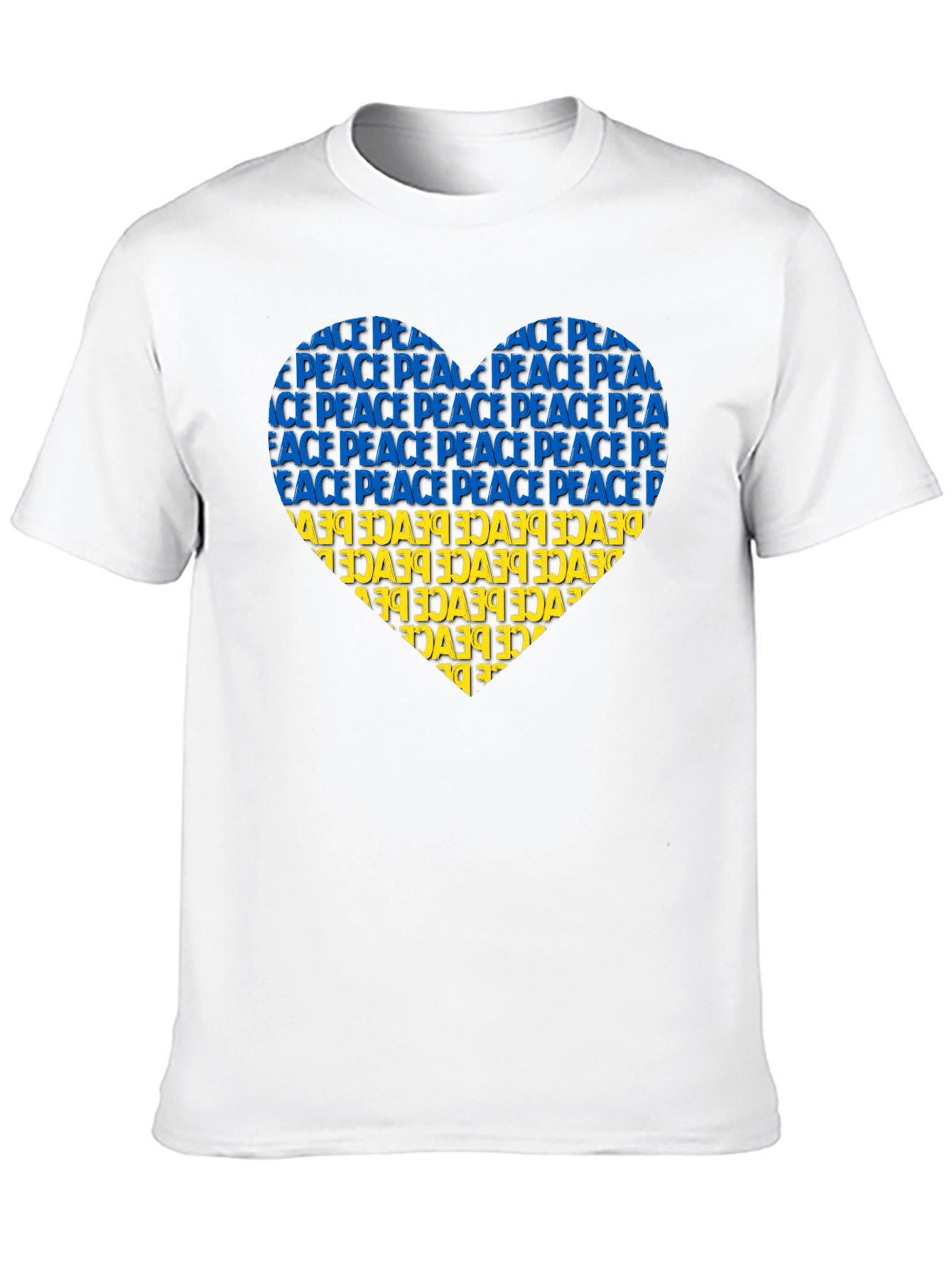Ukraine Peace Heart T-Shirt