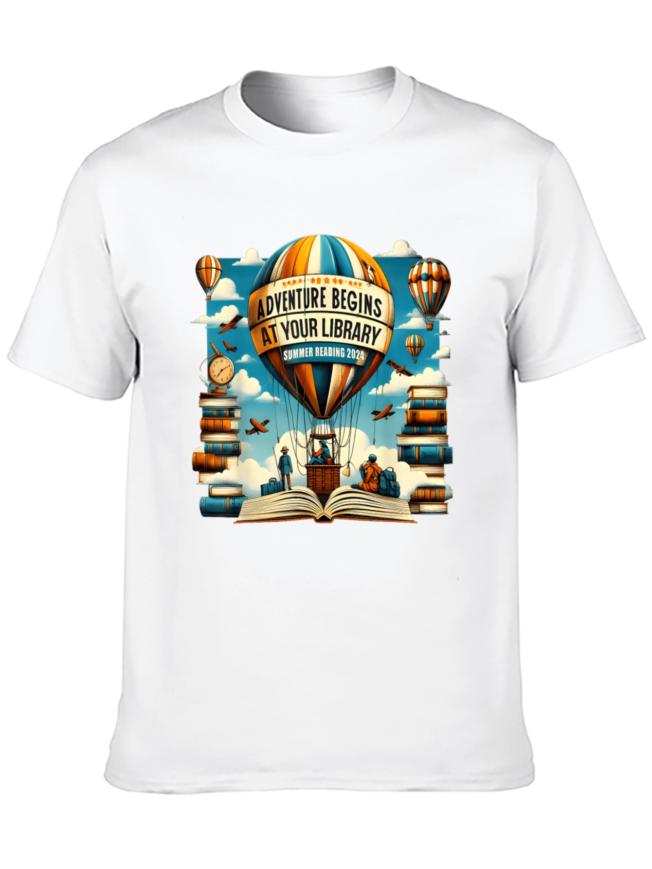 Adventure Begins at Your Library T-Shirt