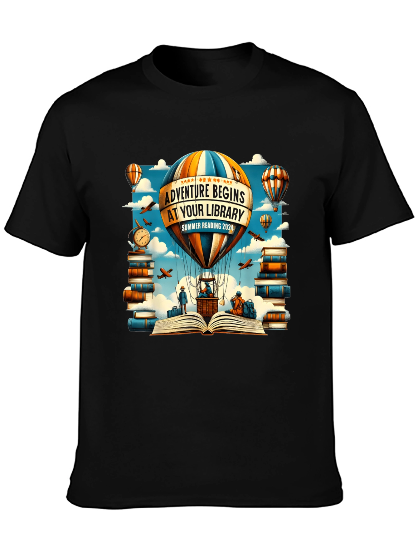 Adventure Begins at Your Library T-Shirt