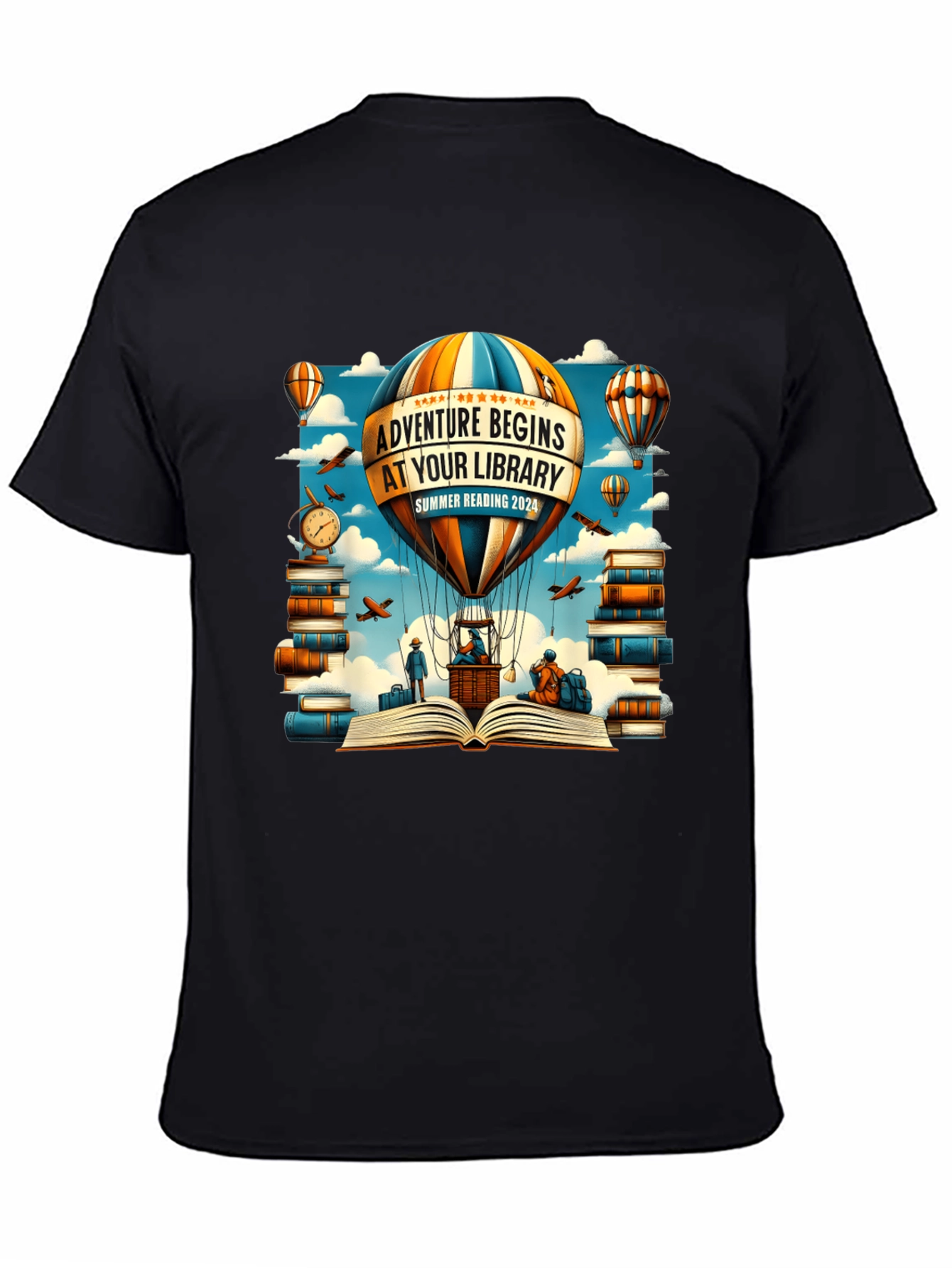 Adventure Begins at Your Library T-Shirt