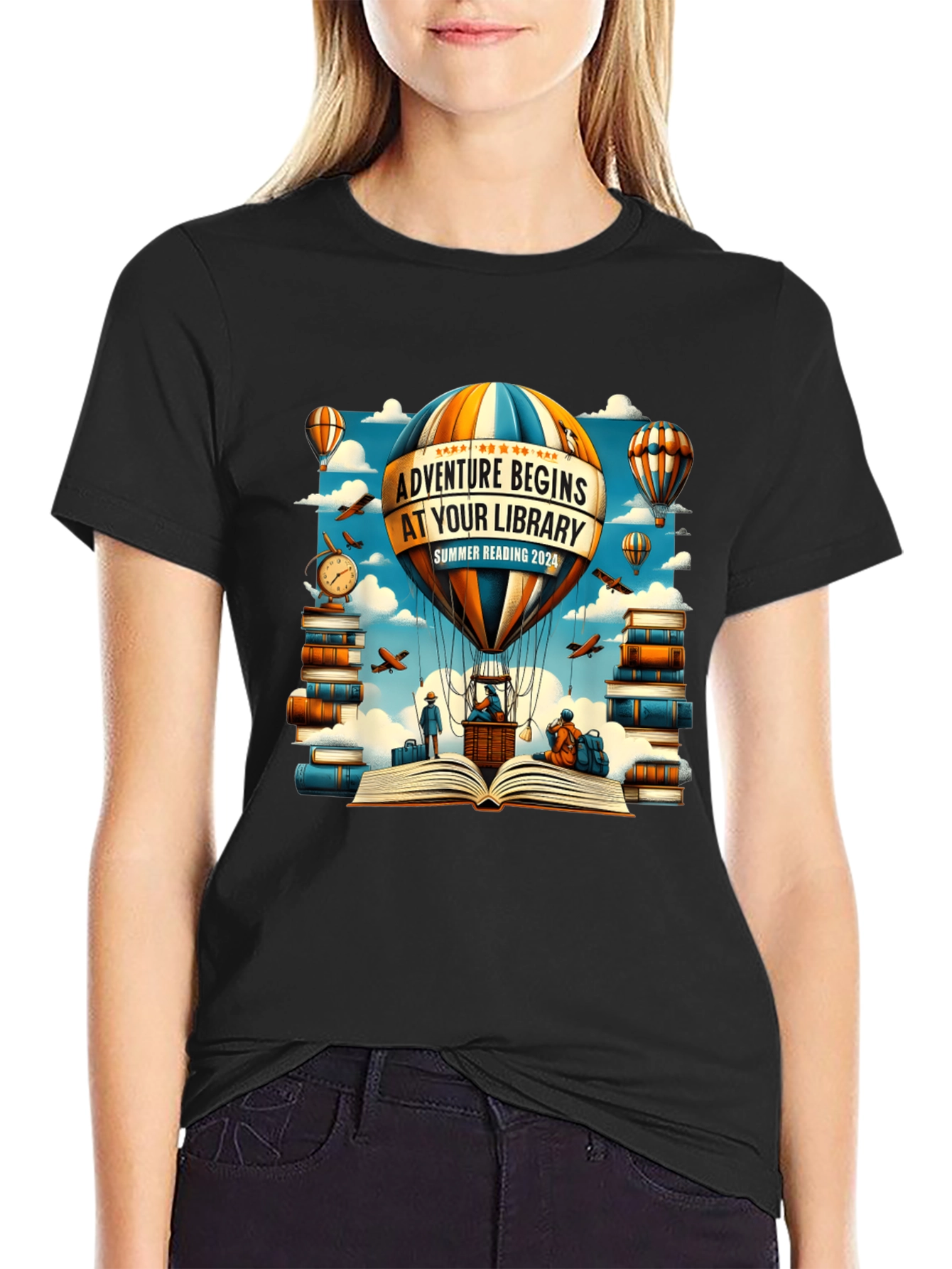 Adventure Begins at Your Library T-Shirt